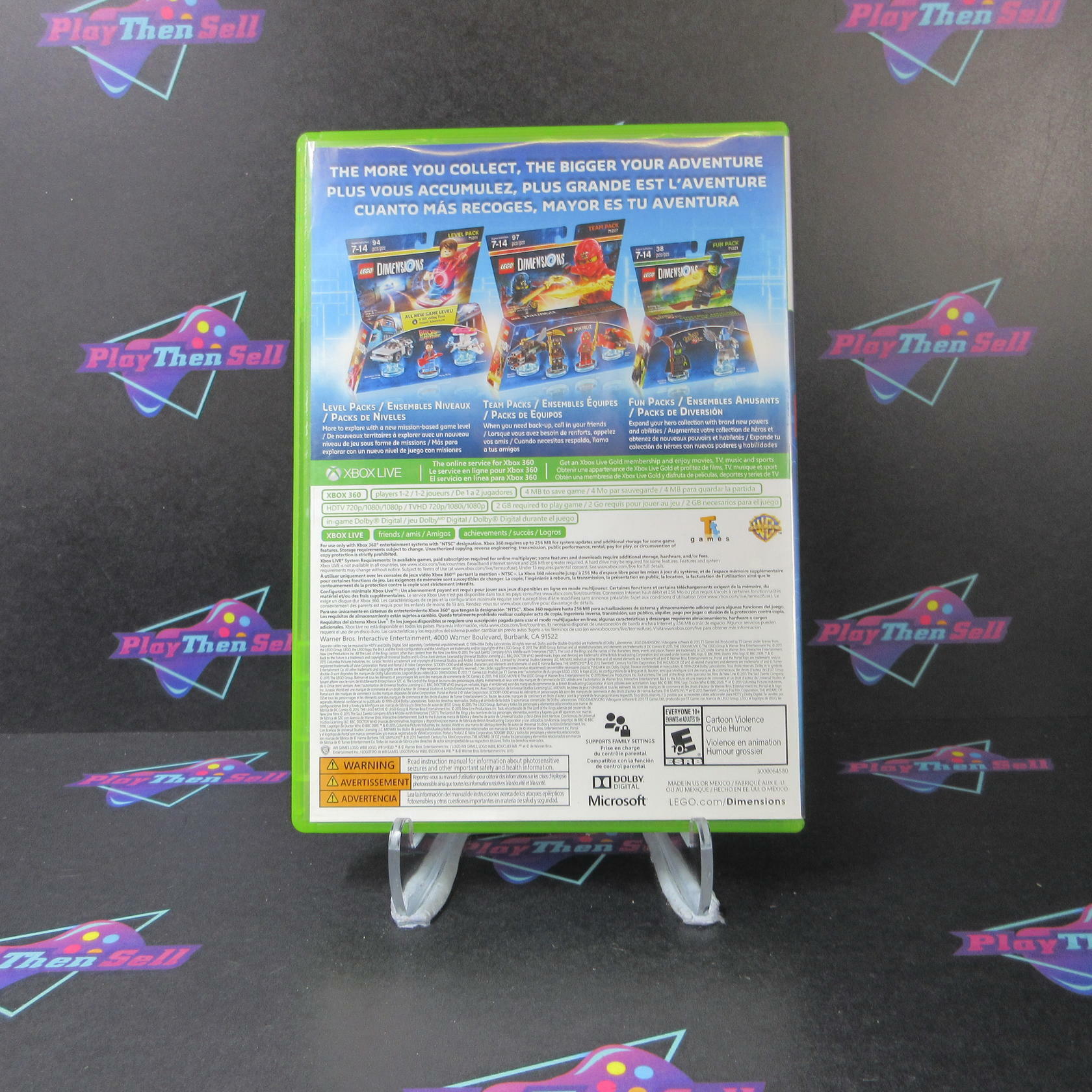 LEGO Dimensions Xbox 360 AD/NM - Very Good
