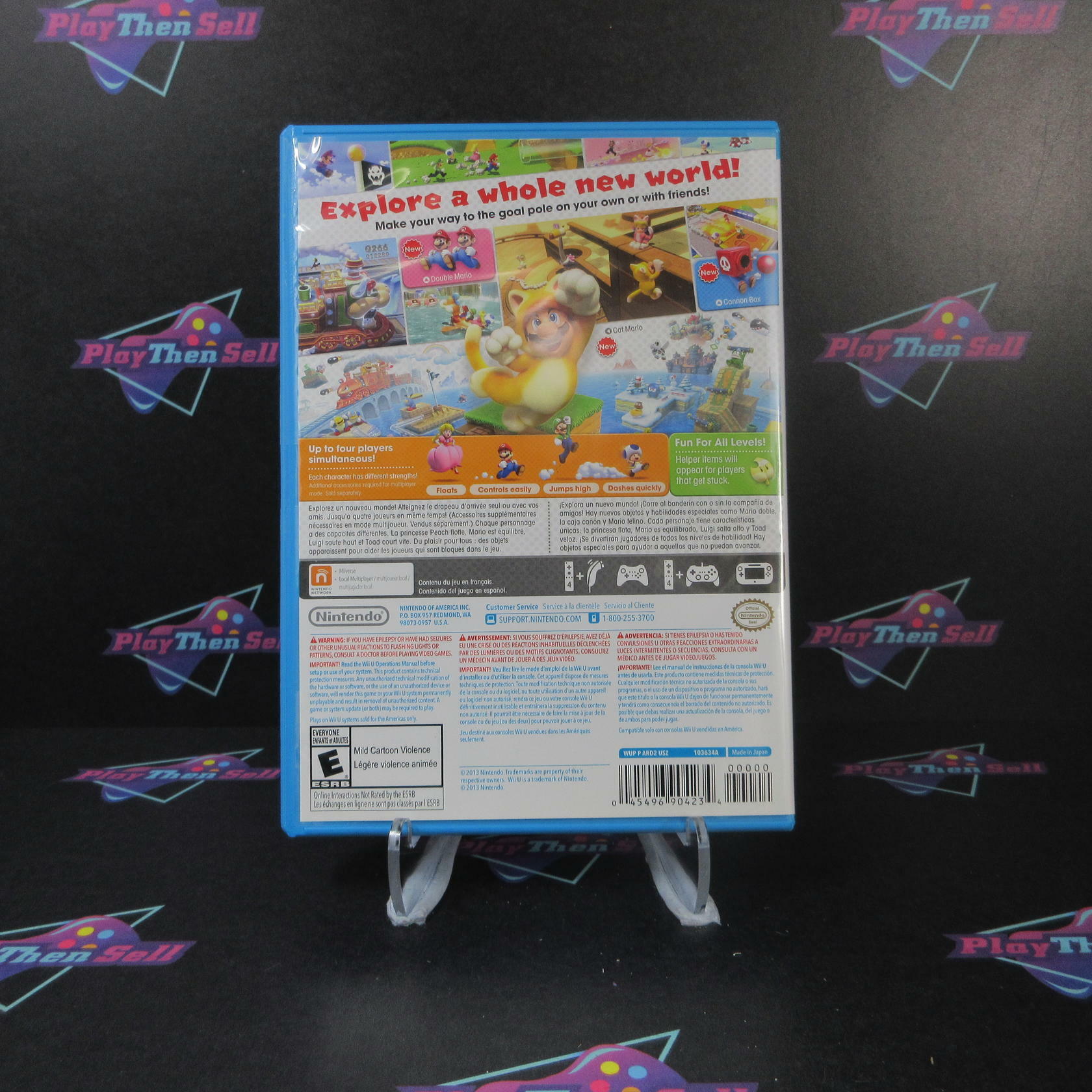 Super Mario 3D World Nintendo Wii U Nintendo Selects - Like New