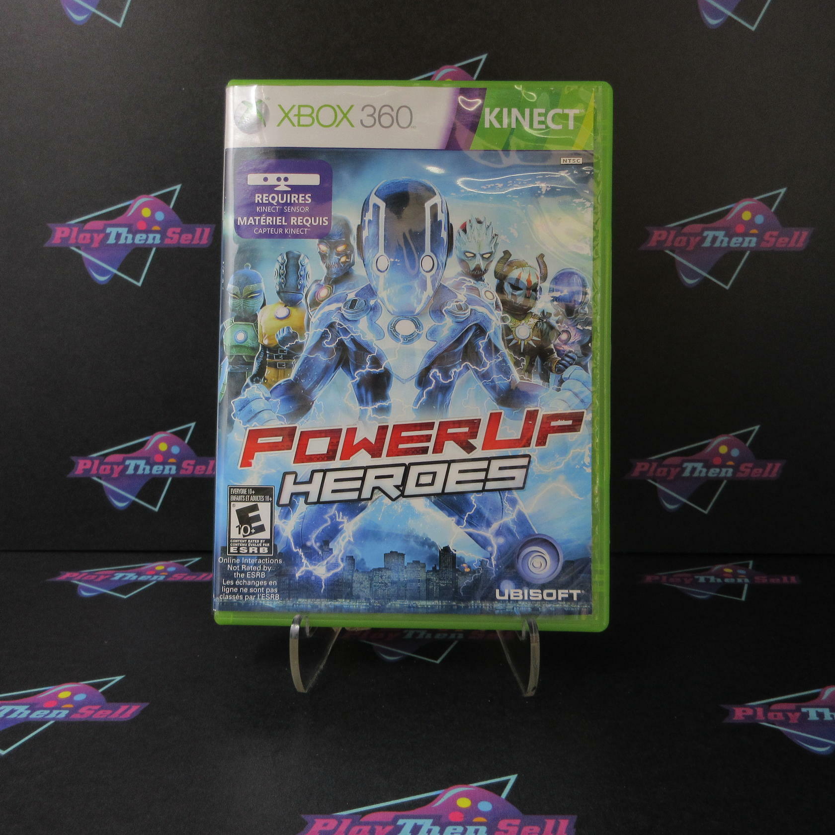 PowerUp Heroes - Xbox 360 - Kinect - Like New