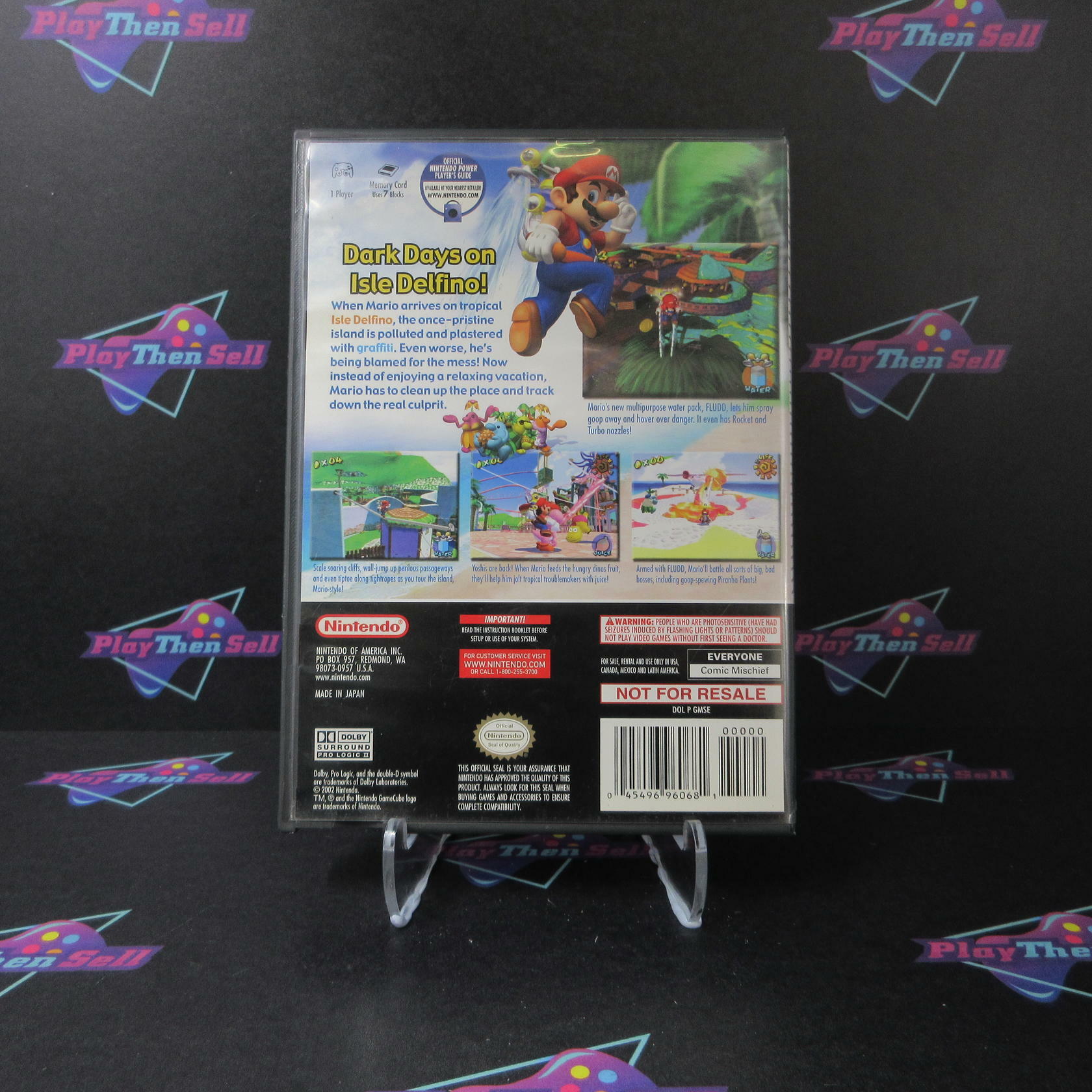 Super Mario Sunshine Nintendo Gamecube - Very Good