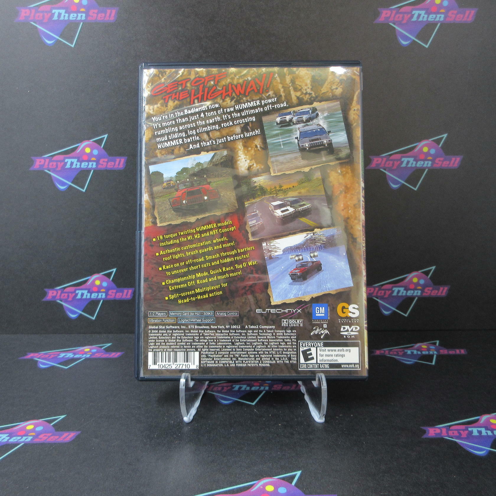 Hummer Badlands PS2 PlayStation 2 - Like New