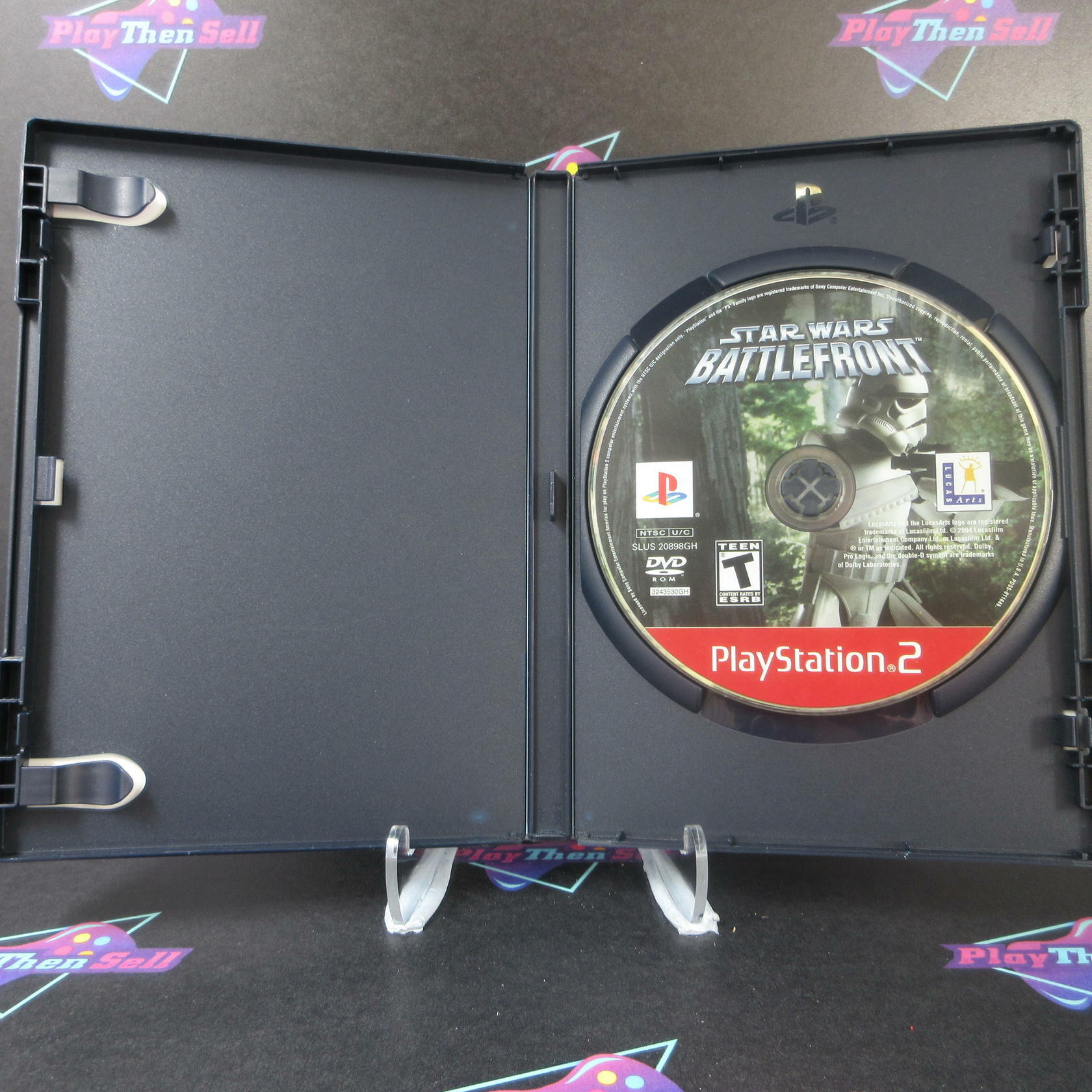Star Wars Battlefront GH PS2 PlayStation 2 AD/NM - Very Good