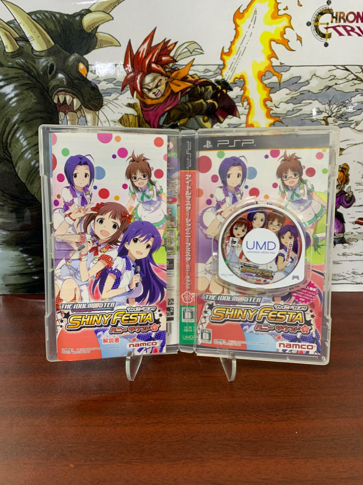 The Idolmaster Shiny Festa Set of 3 Sony PSP - Japan Import - Like New