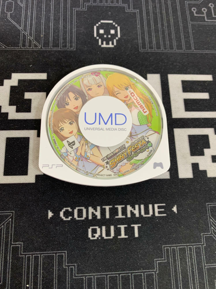 The Idolmaster Shiny Festa Set of 3 Sony PSP - Japan Import - Like New