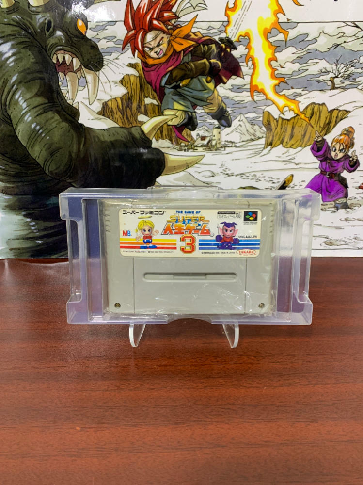 Super Jinsei Game 3 The Game of Life Super Famicom Nintendo - Very Good