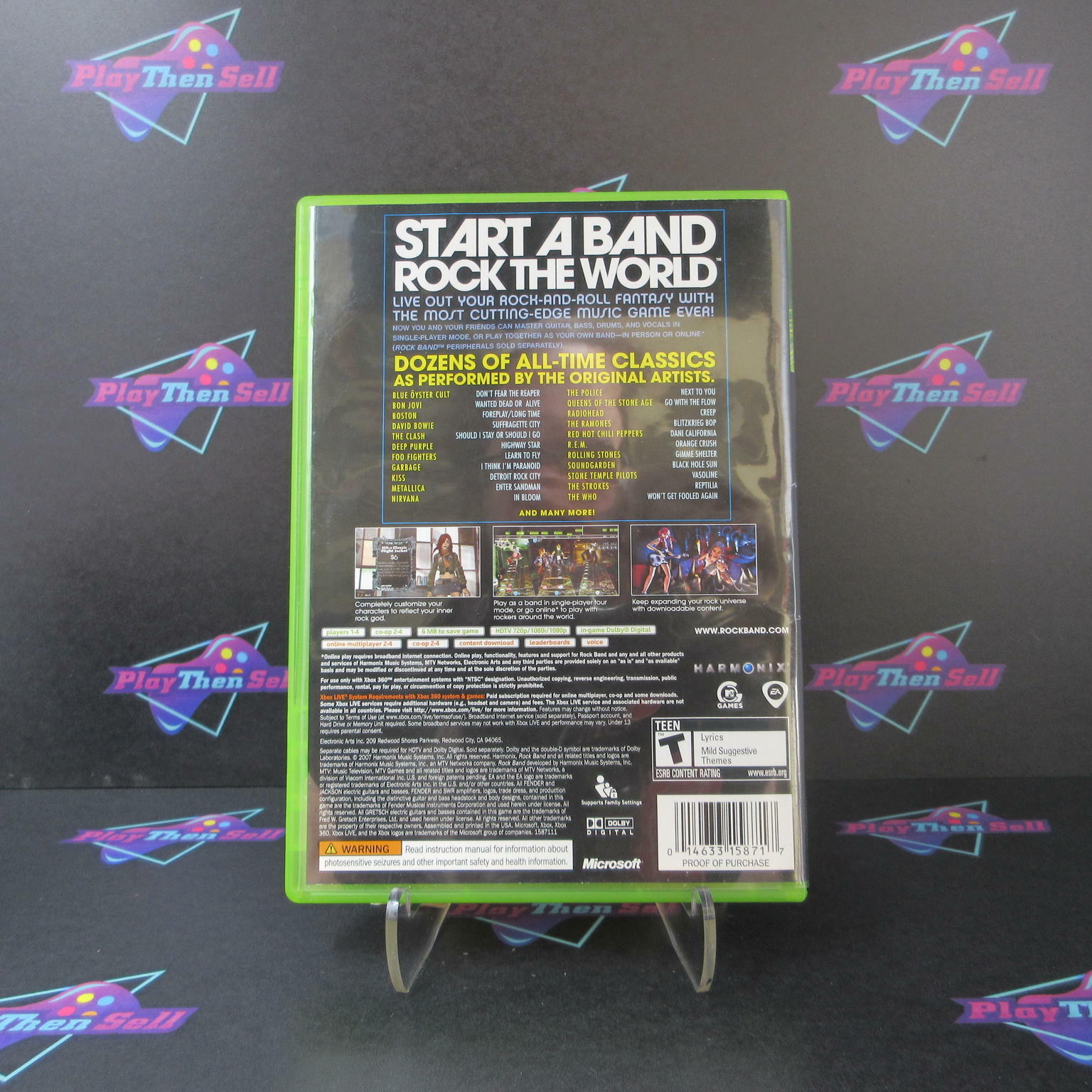 Rock Band Xbox 360 - Very Good