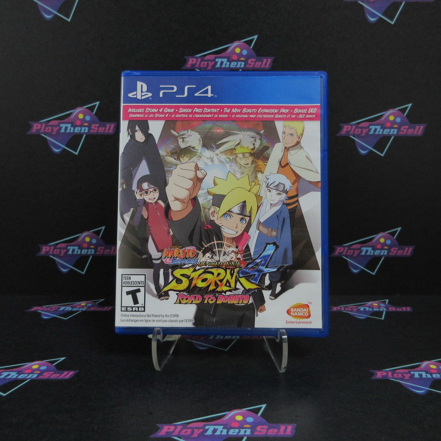 Naruto Shippuden Ultimate Ninja Storm 4 Road to Boruto PS4 - Like New