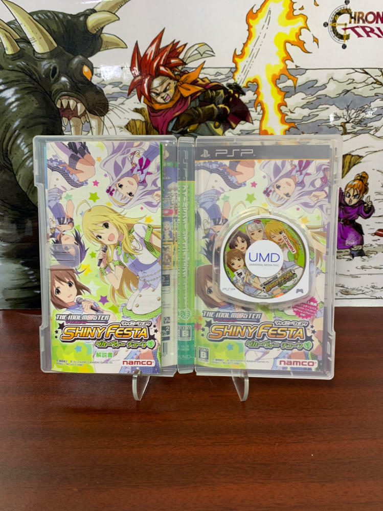 The Idolmaster Shiny Festa Set of 3 Sony PSP - Japan Import - Like New