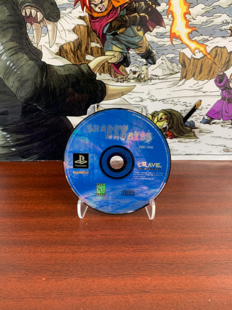 Shadow Madness Disc One PS1 PlayStation 1 - Acceptable