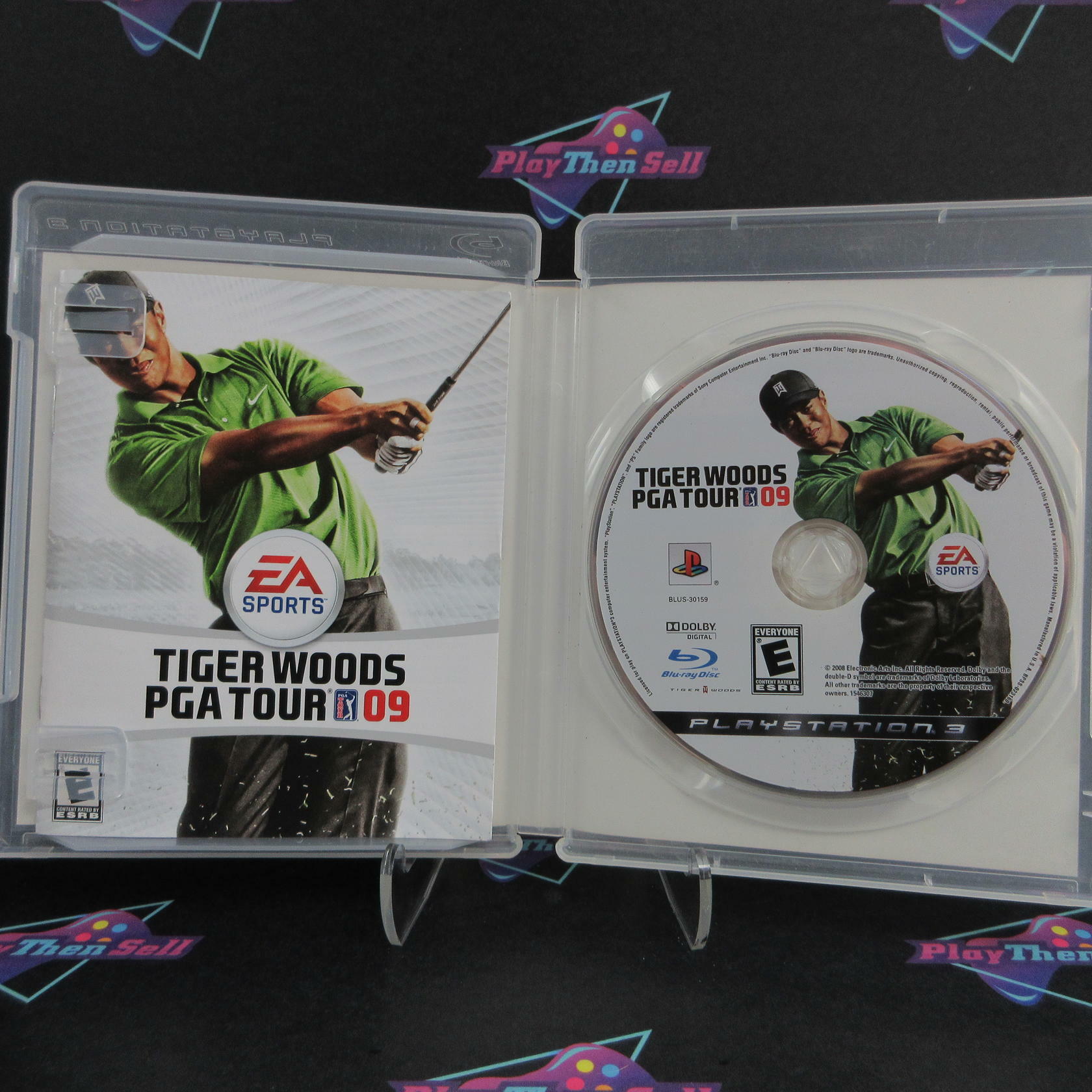 Tiger Woods PGA Tour 09 PS3 Playstation 3 AD Complete CIB - Very Good