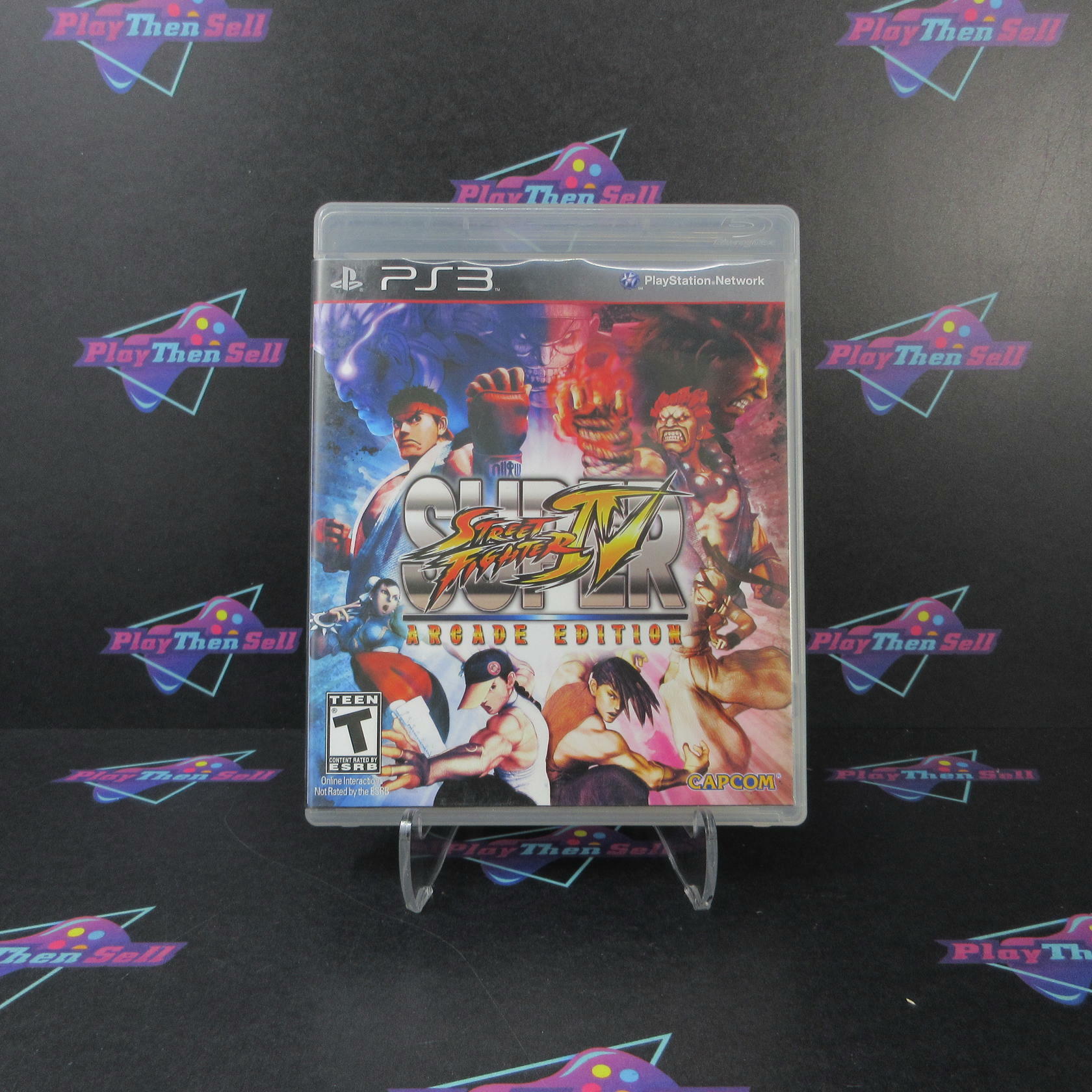 Super Street Fighter IV Arcade Edition PS3 PlayStation 3 - Like New