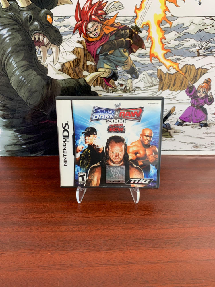 WWE SmackDown vs Raw 2008 Nintendo DS AD - Very Good