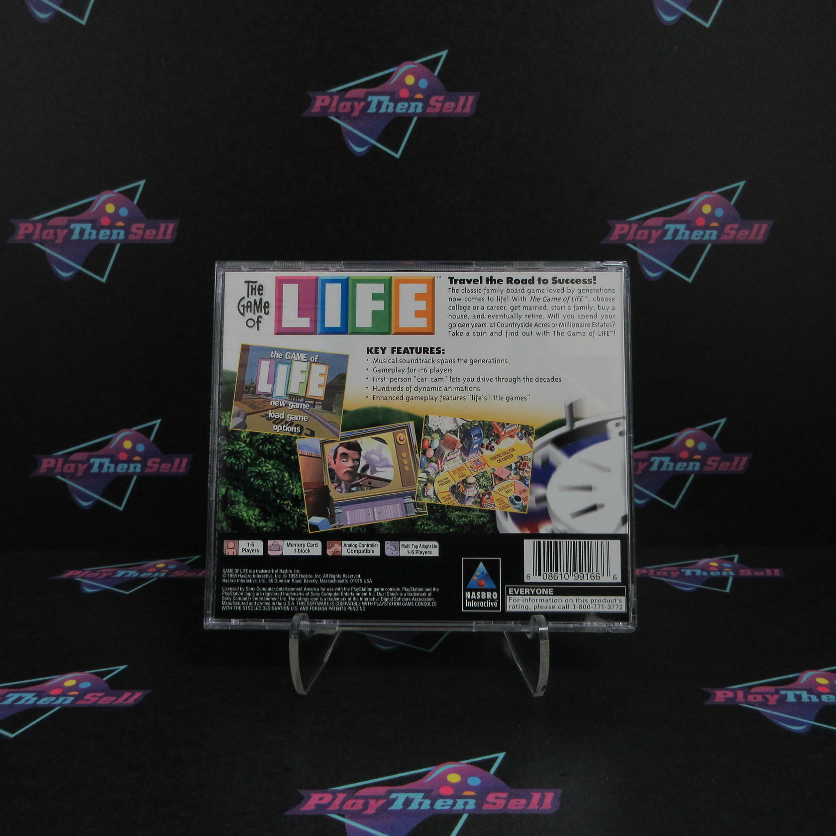 The Game of Life PS1 PlayStation 1 - Like New