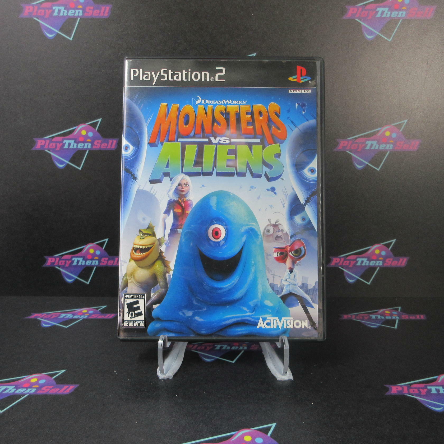 Monsters vs. Aliens - PS2 PlayStation 2 - Like New