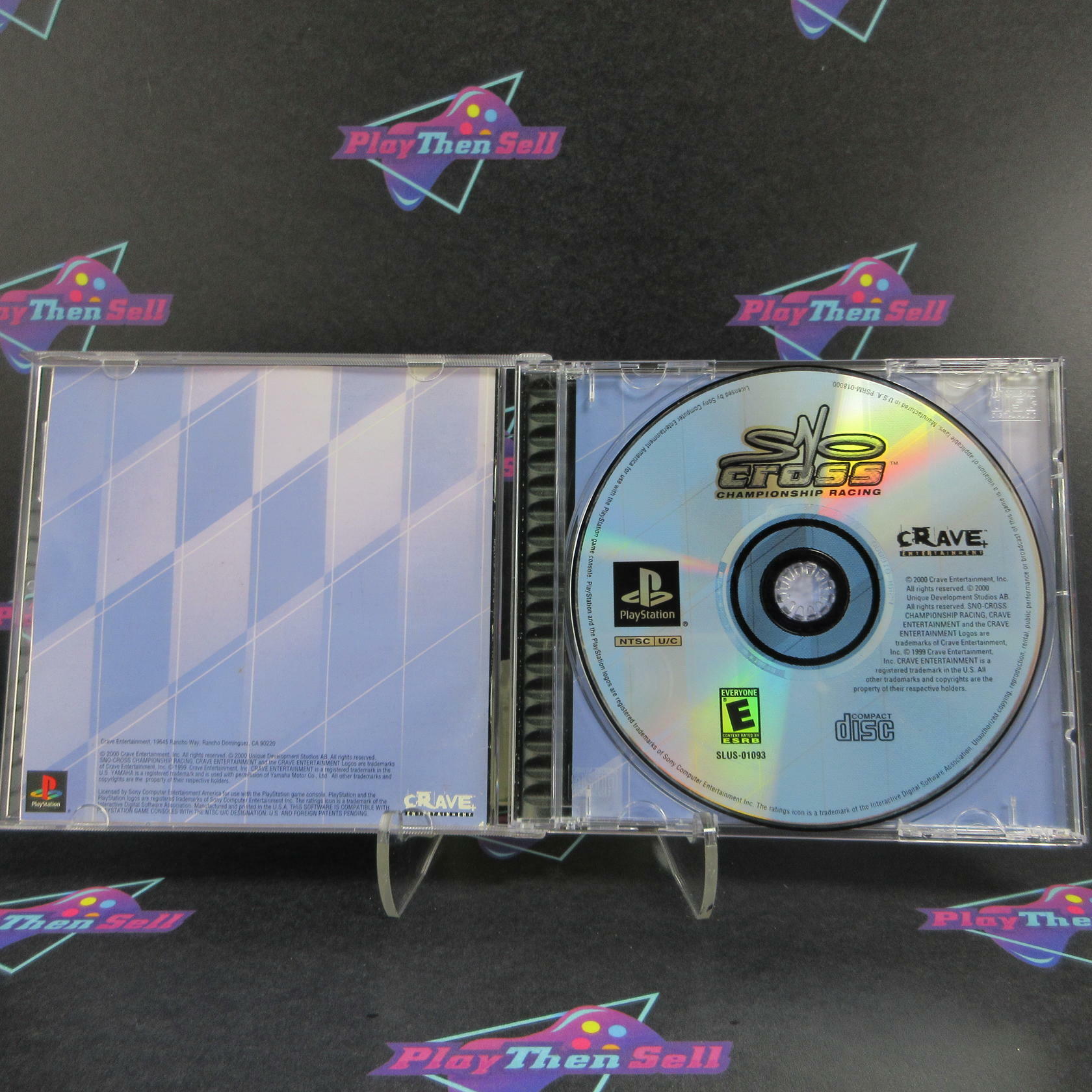 Sno Cross Championship Racing  PS1 PlayStation 1 - Like New