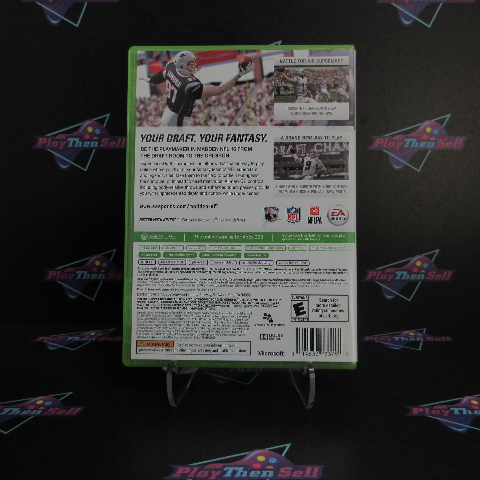 Madden NFL 16 Xbox 360 - Like New
