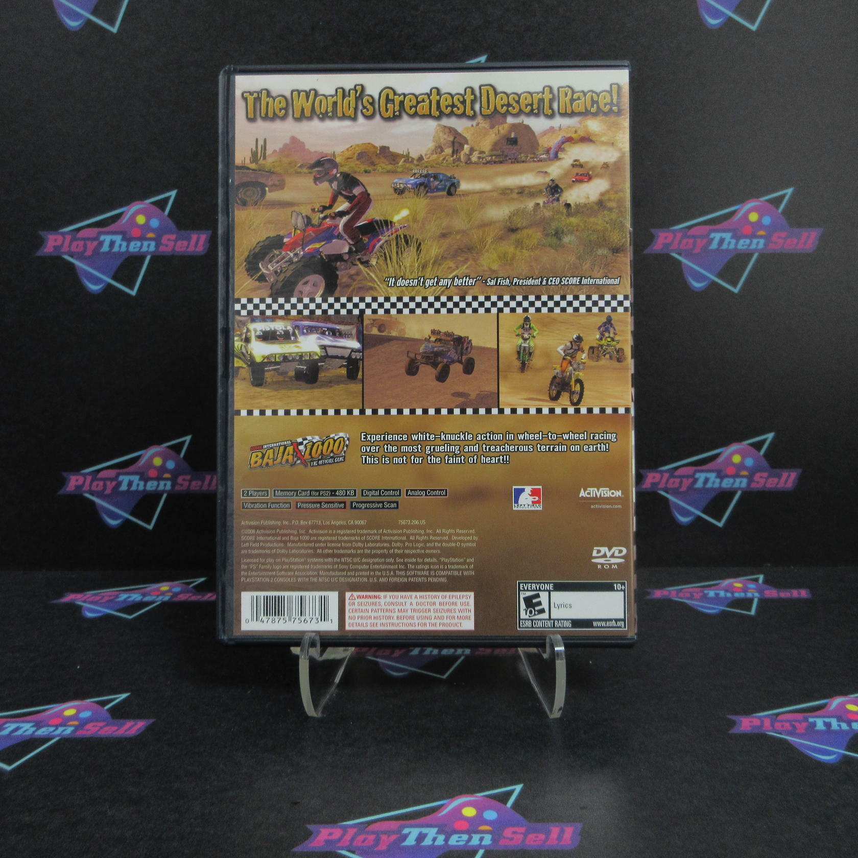 Score International BAJA 1000 PS2 PlayStation 2 - Like New