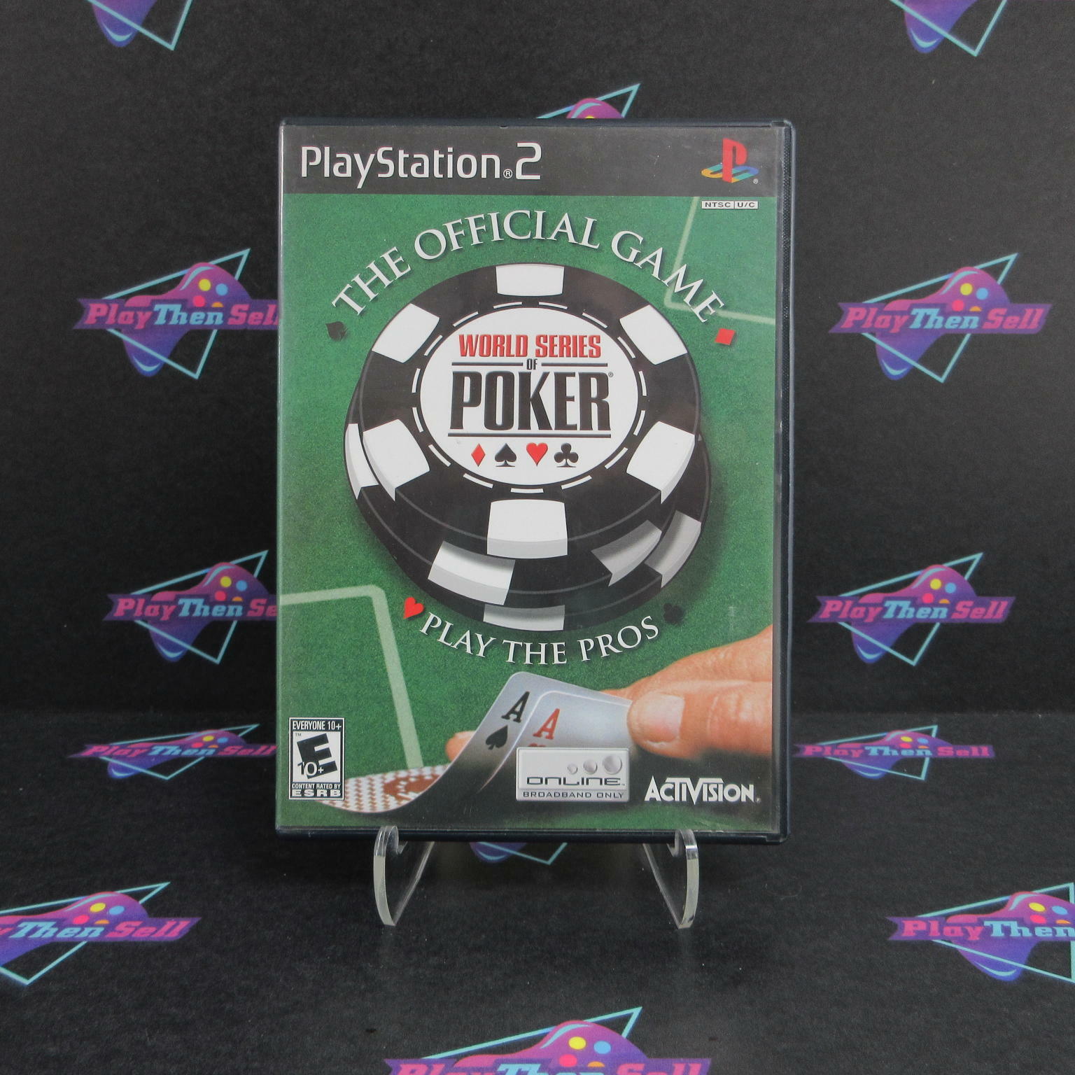 World Series of Poker PS2 PlayStation 2 - Very Good