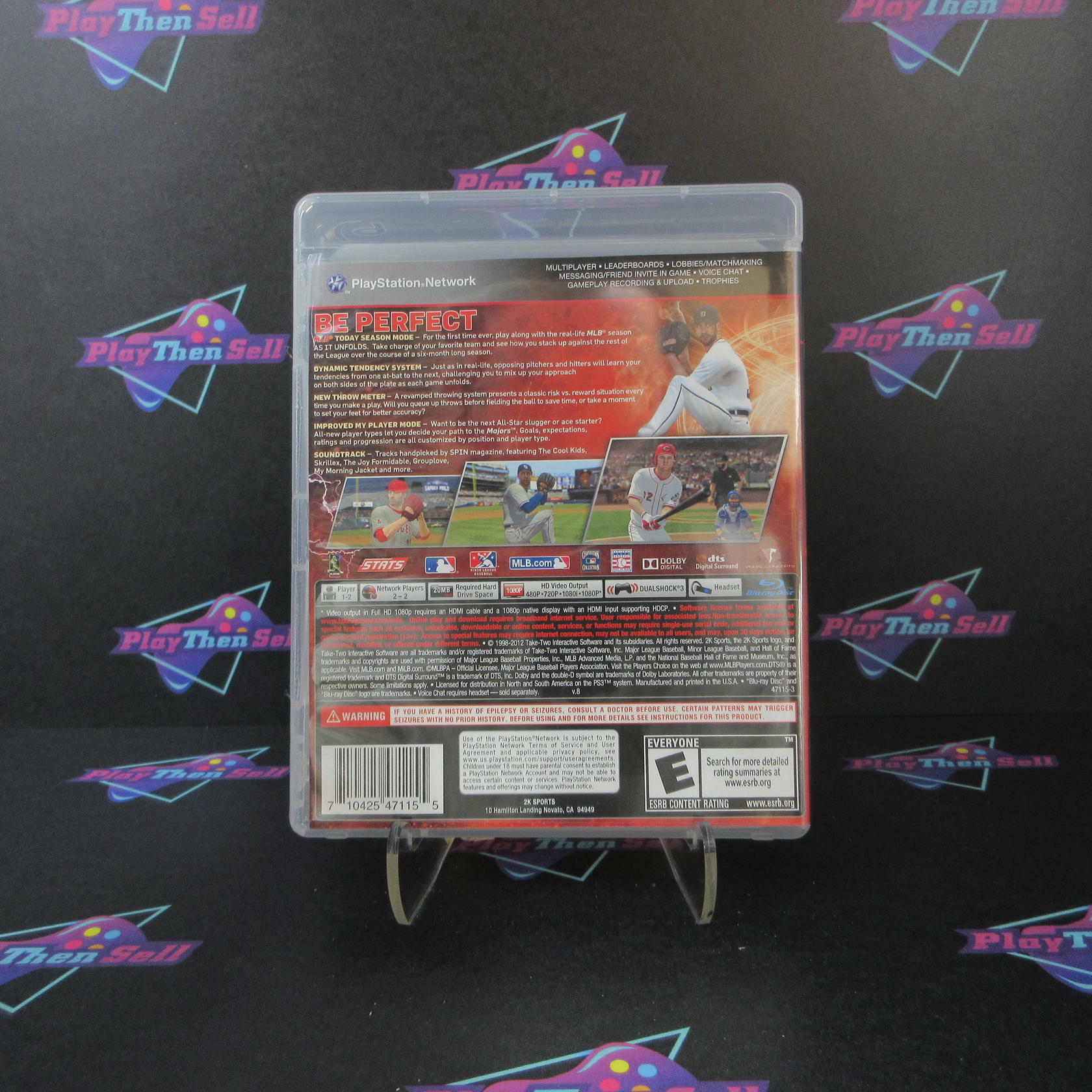 MLB 2K12 PS3 PlayStation 3 - Very Good