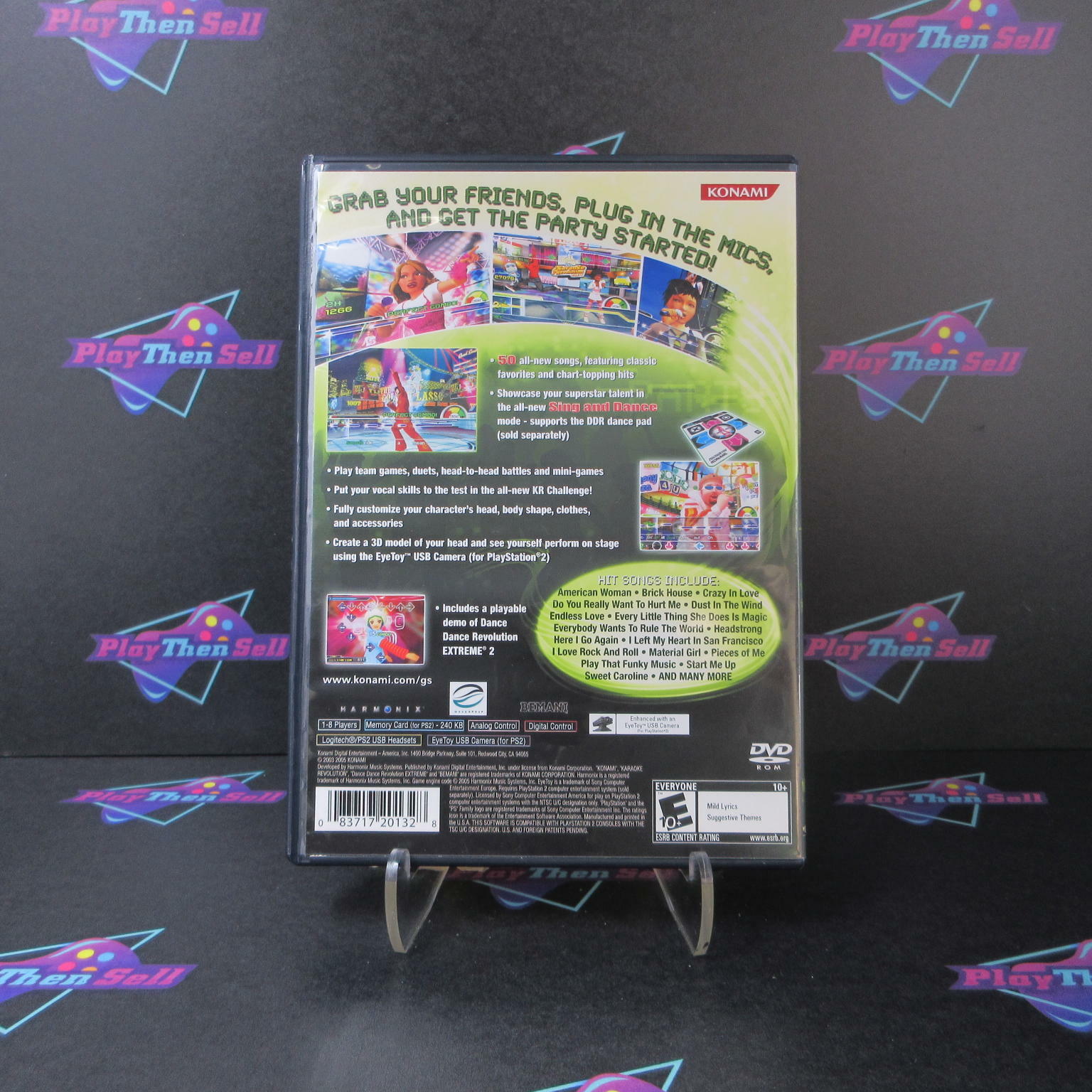 Karaoke Revolution Party PS2 PlayStation 2 - Like New