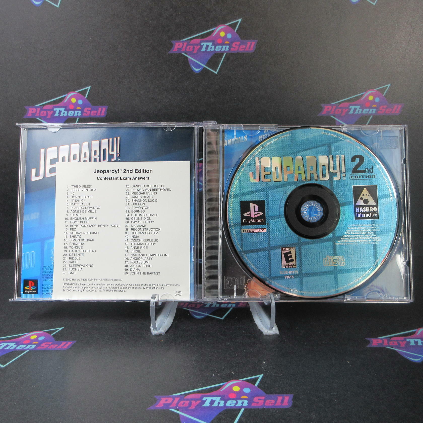 Jeopardy 2nd Edition PS1 PlayStation 1 - Like New