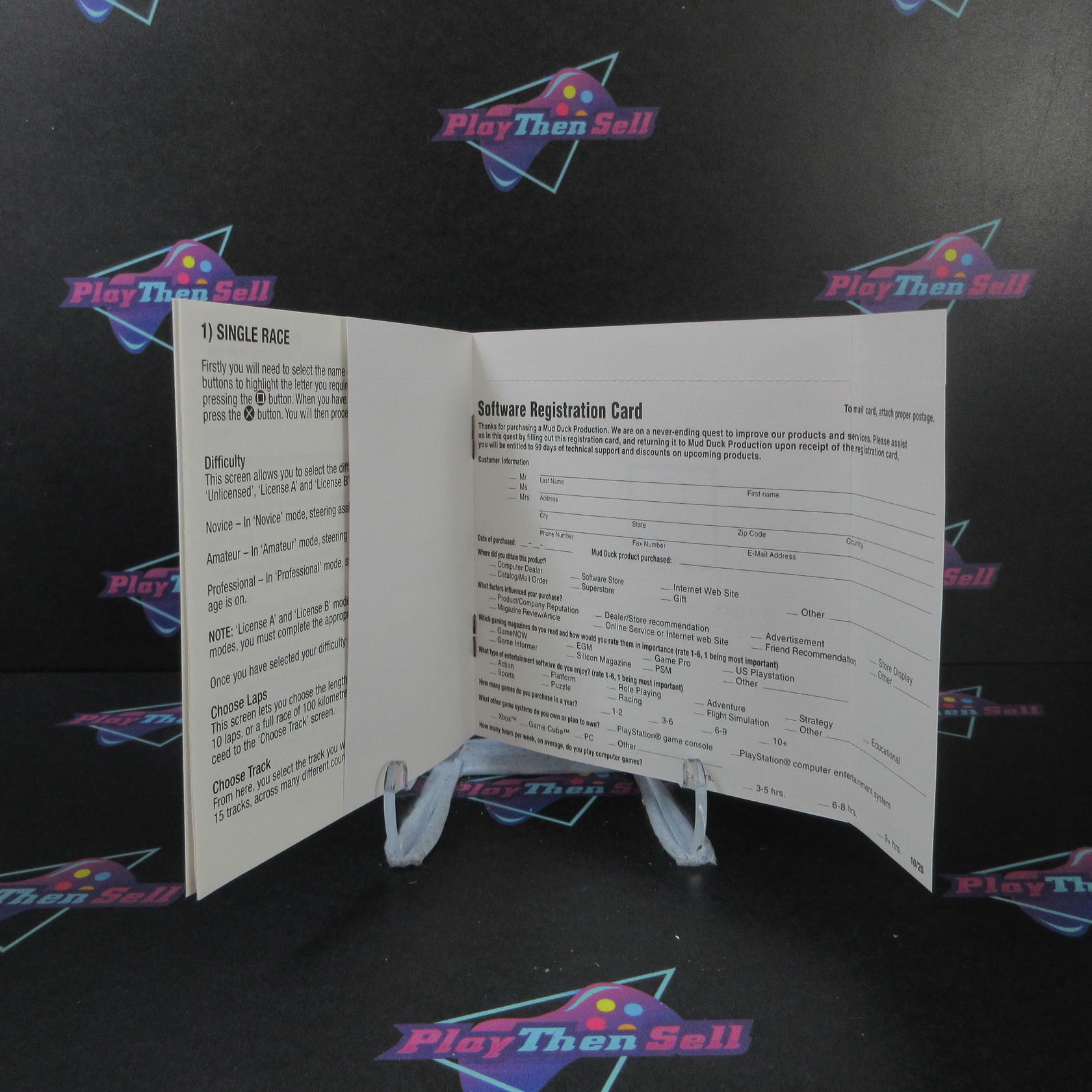 Sports Superbike 2 PS1 PlayStation 1 + Reg Card - Like New