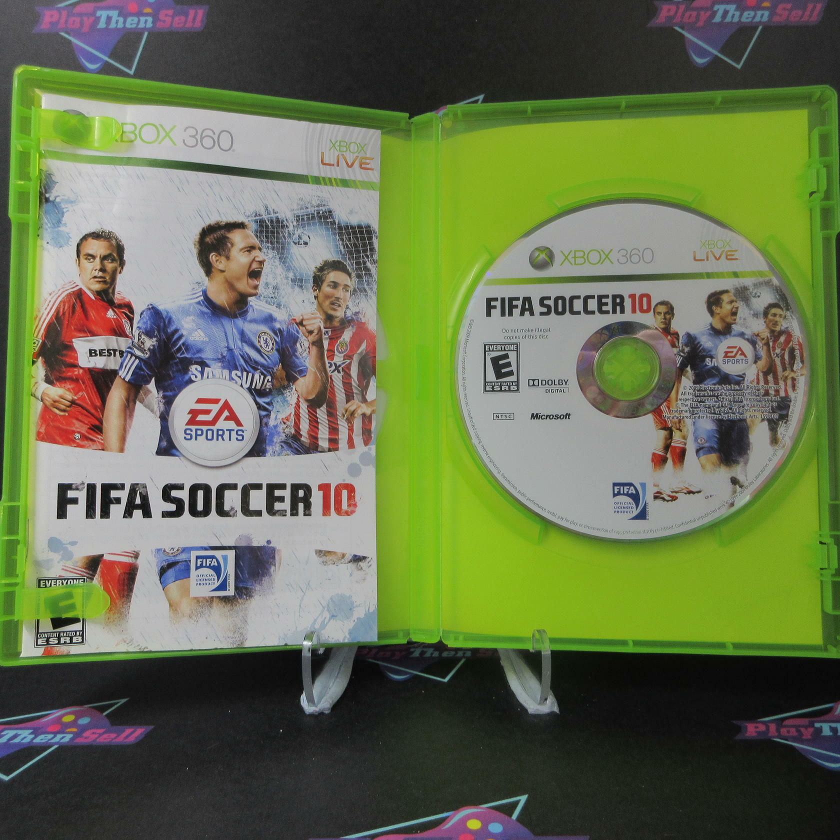 FIFA Soccer 10 Xbox 360 AD Complete CIB - Very Good