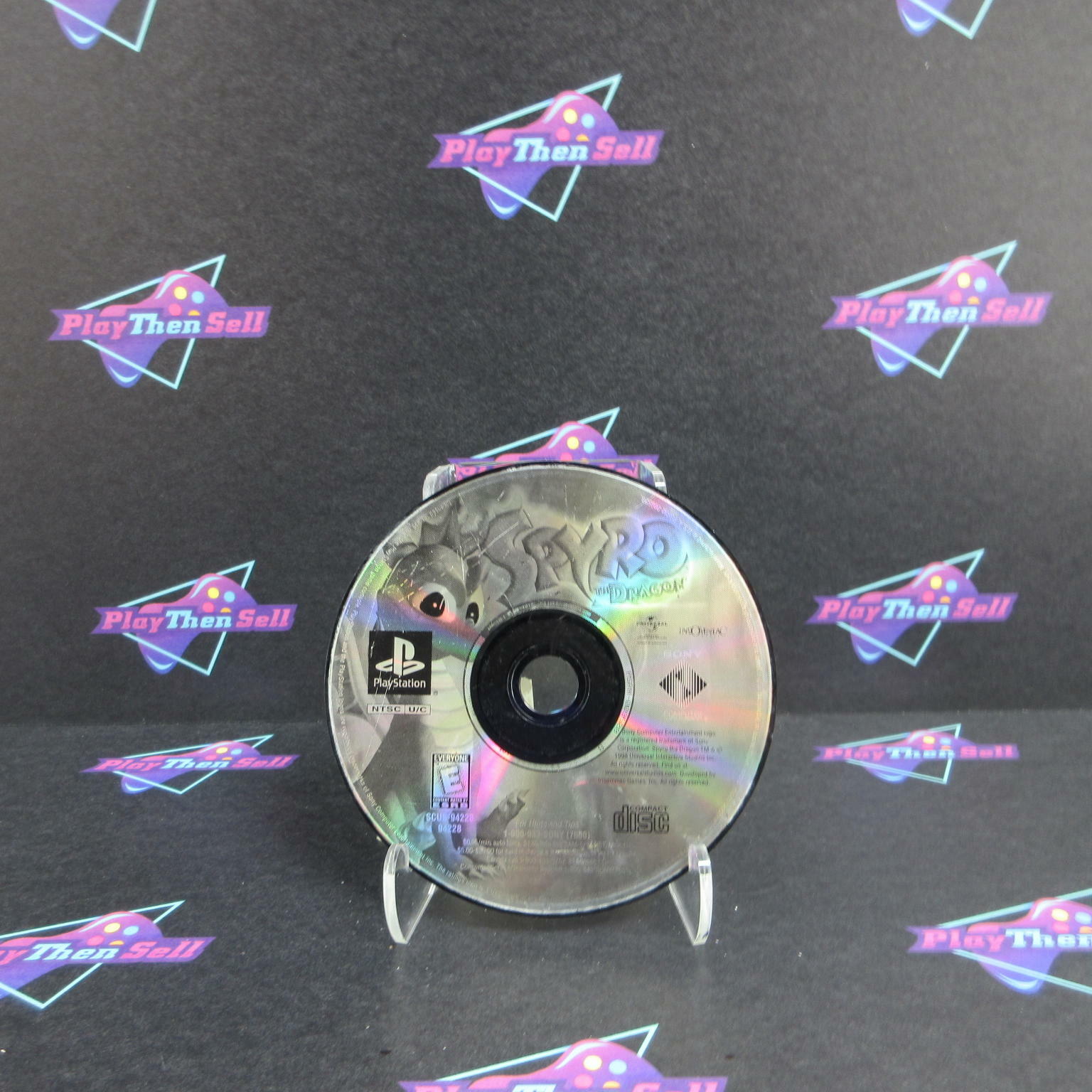 Spyro the Dragon Greatest Hits PS1 PlayStation 1 - Acceptable