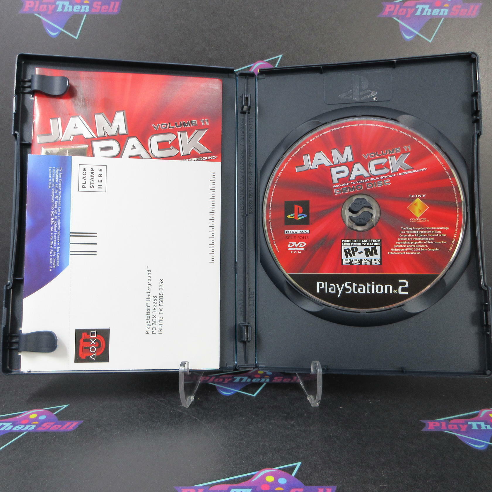 Jampack Demo Disk Volume 11 PS2 PlayStation 2 + Reg Card - Like New