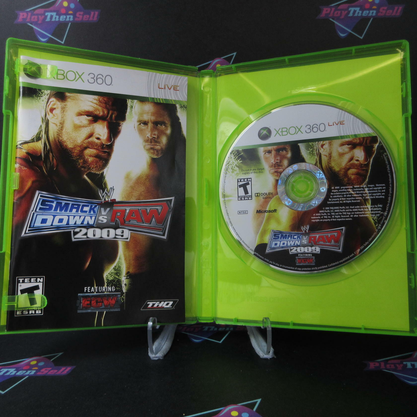 WWE Smackdown vs Raw 2009 Xbox 360 - Like New