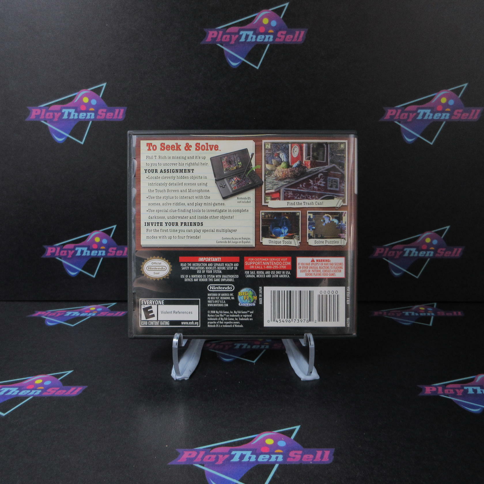 Mystery Case Files MillionHeir Nintendo DS - Like New