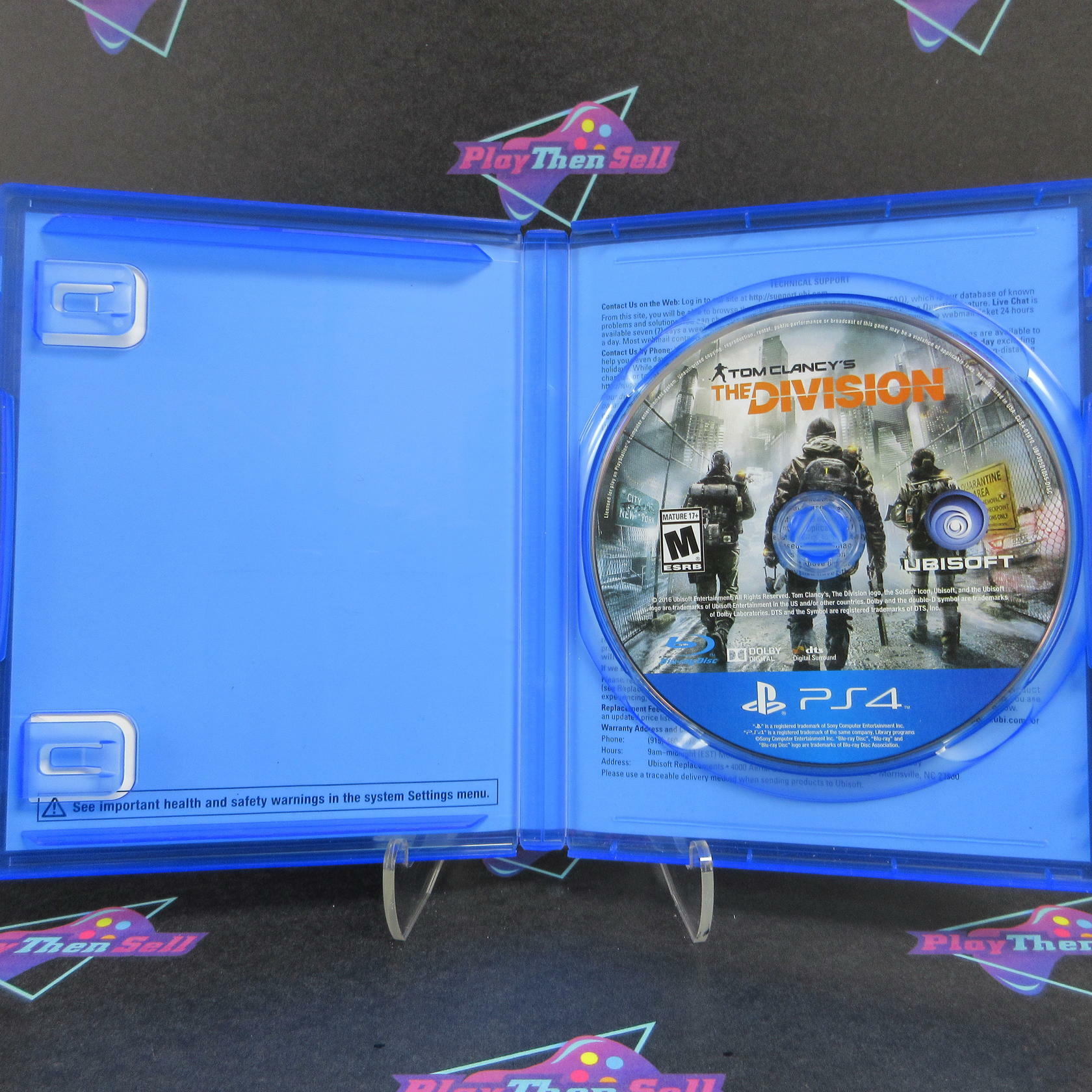 The Division PS4 PlayStation 4 - Like New