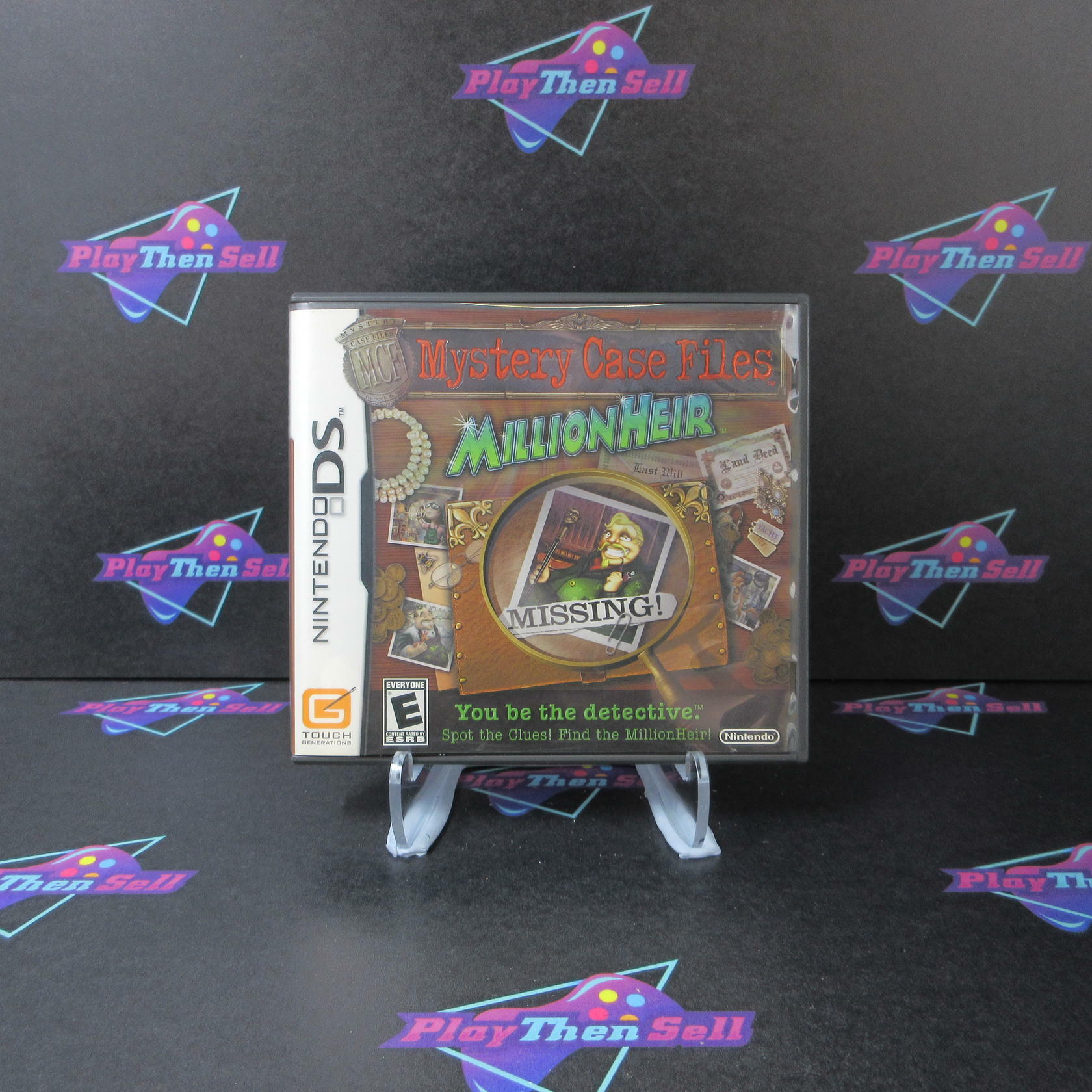 Mystery Case Files MillionHeir Nintendo DS - Like New