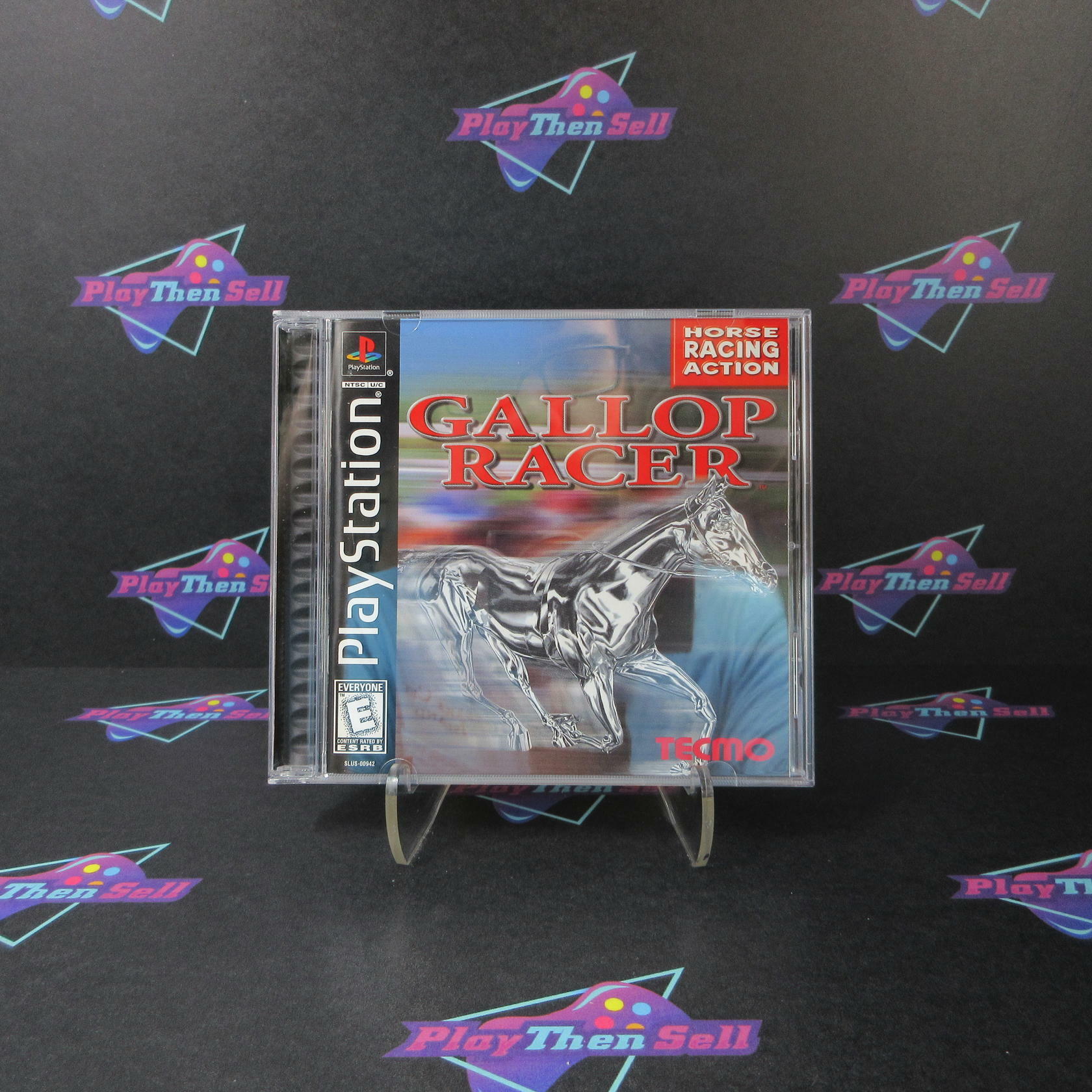 Gallop Racer PS1 PlayStation 1 + Reg Card - Like New