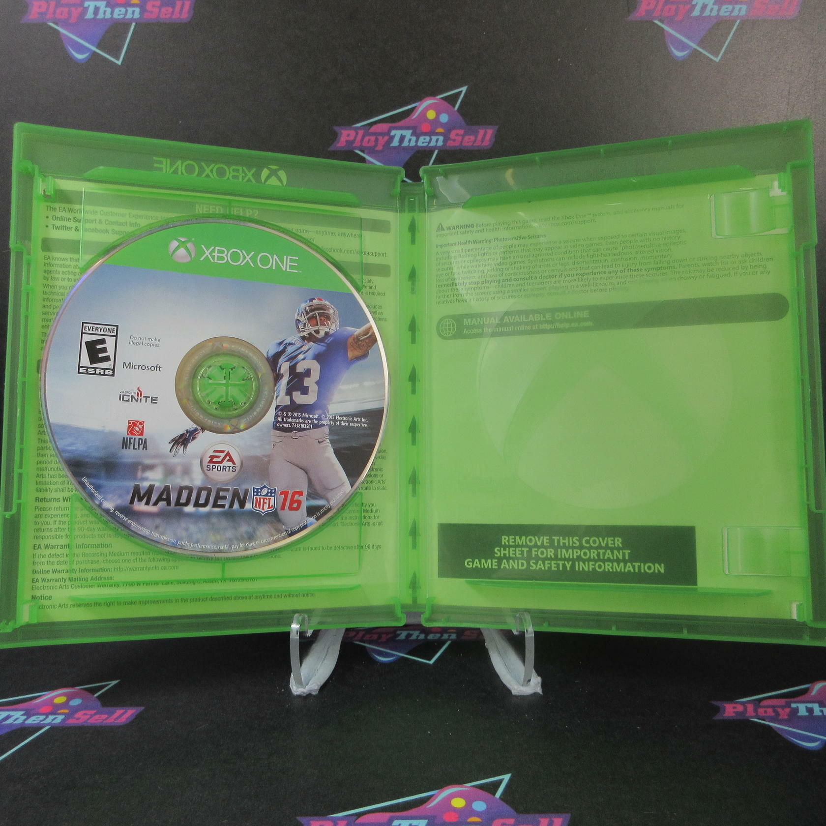 Madden NFL 16 Xbox One AD Complete CIB - Very Good
