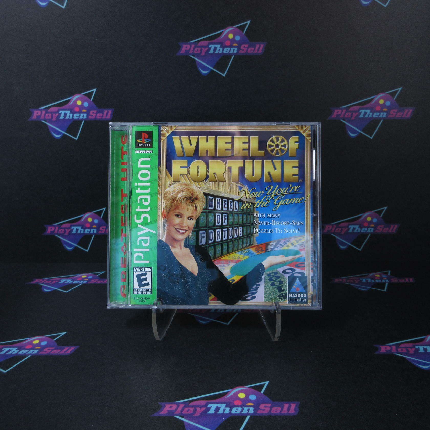 Wheel of Fortune PS1 PlayStation 1 Greatest Hits - Like New