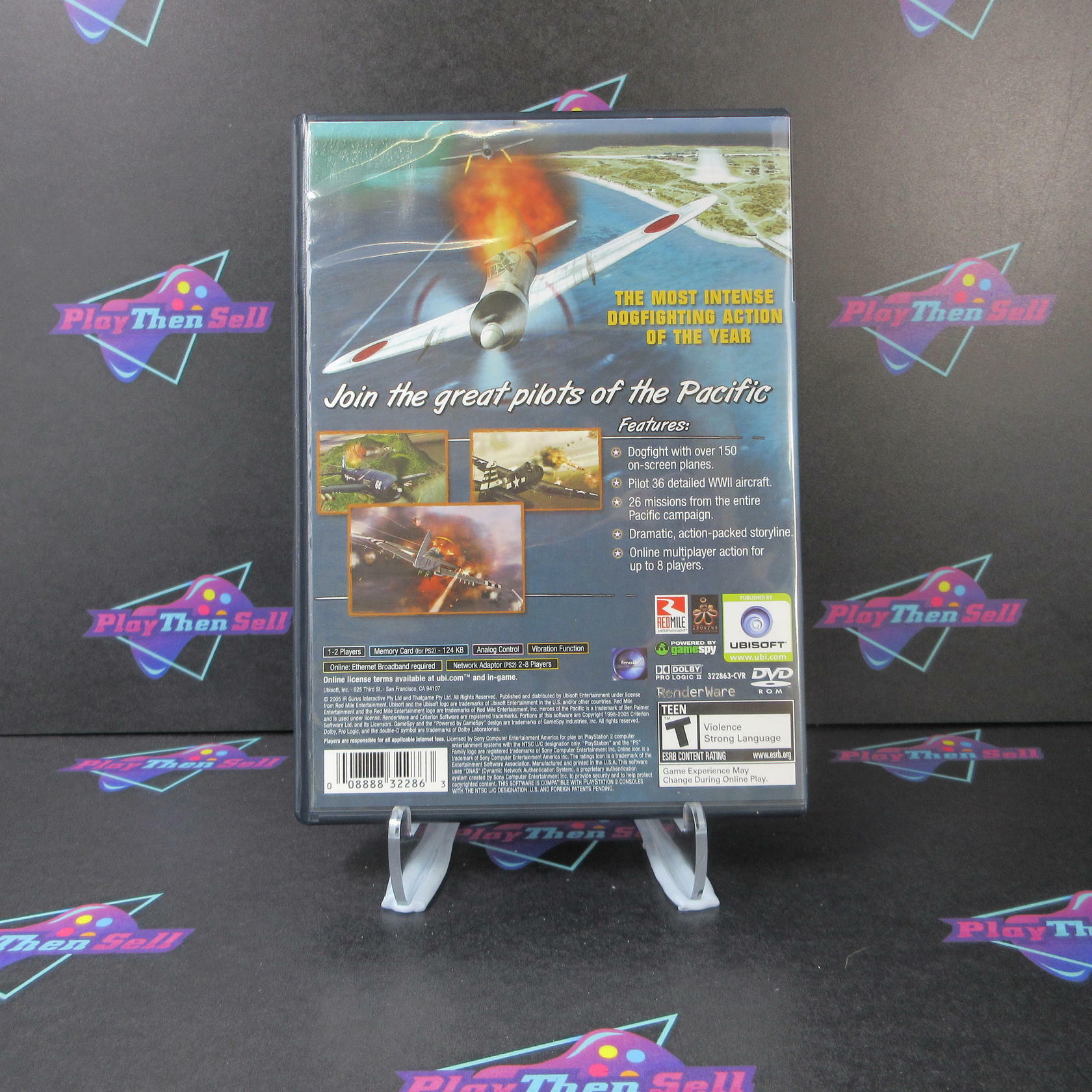 Heroes of the Pacific PS2 PlayStation 2 - Like New