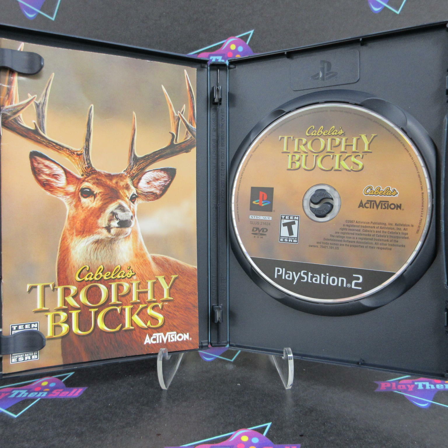 Cabela's Trophy Bucks PS2 PlayStation 2 - Like New