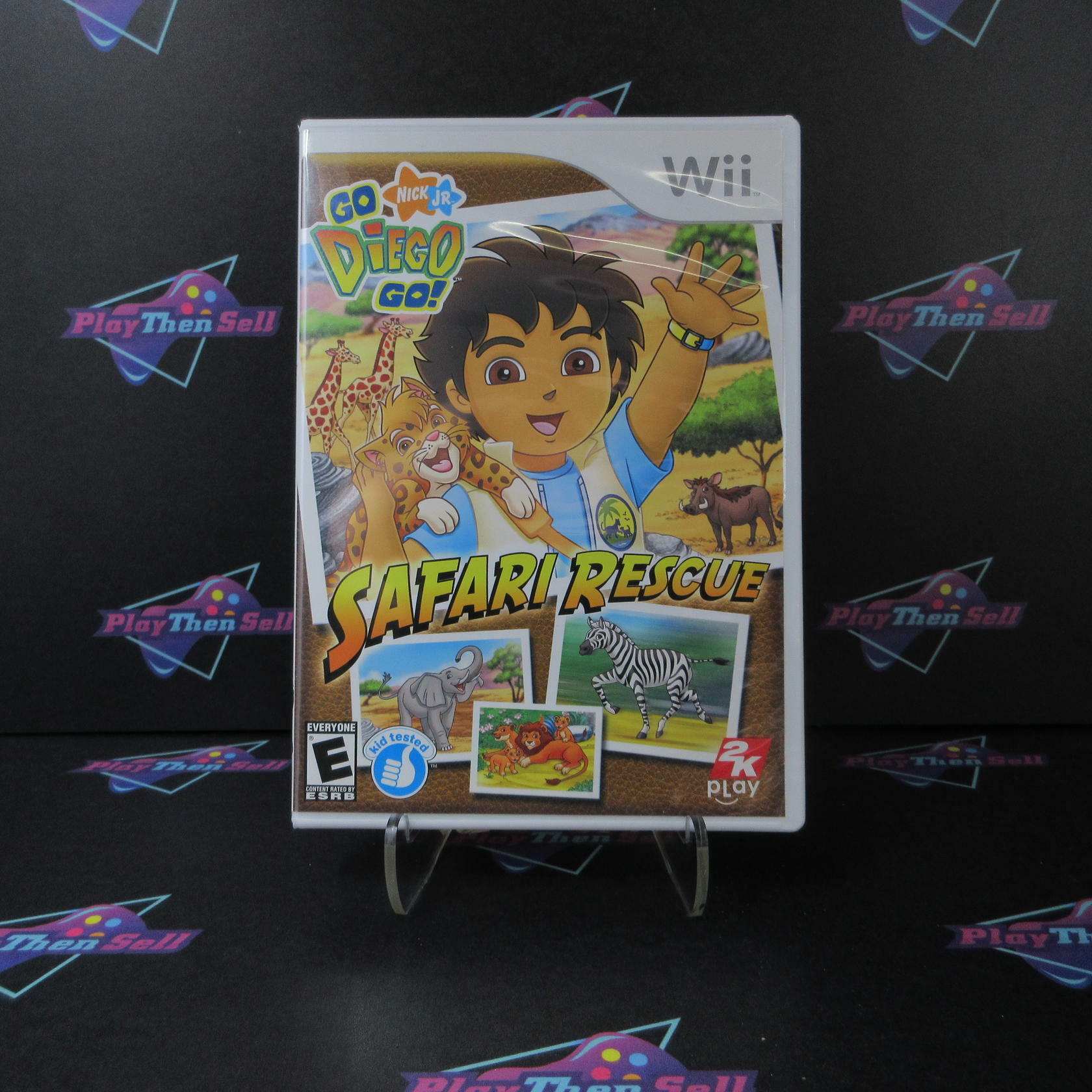 Go Diego Go Safari Rescue Nintendo WII - Like New
