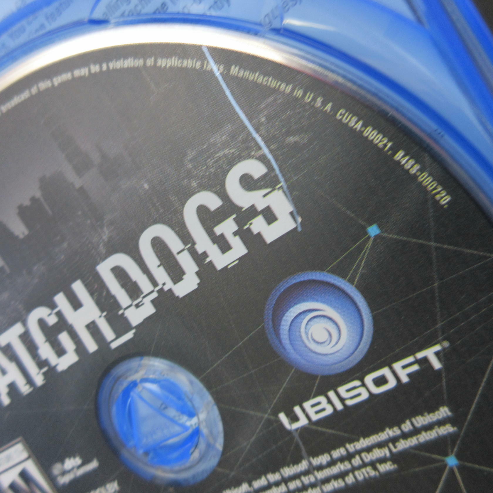Watch Dogs PS4 PlayStation 4 AD - Very Good