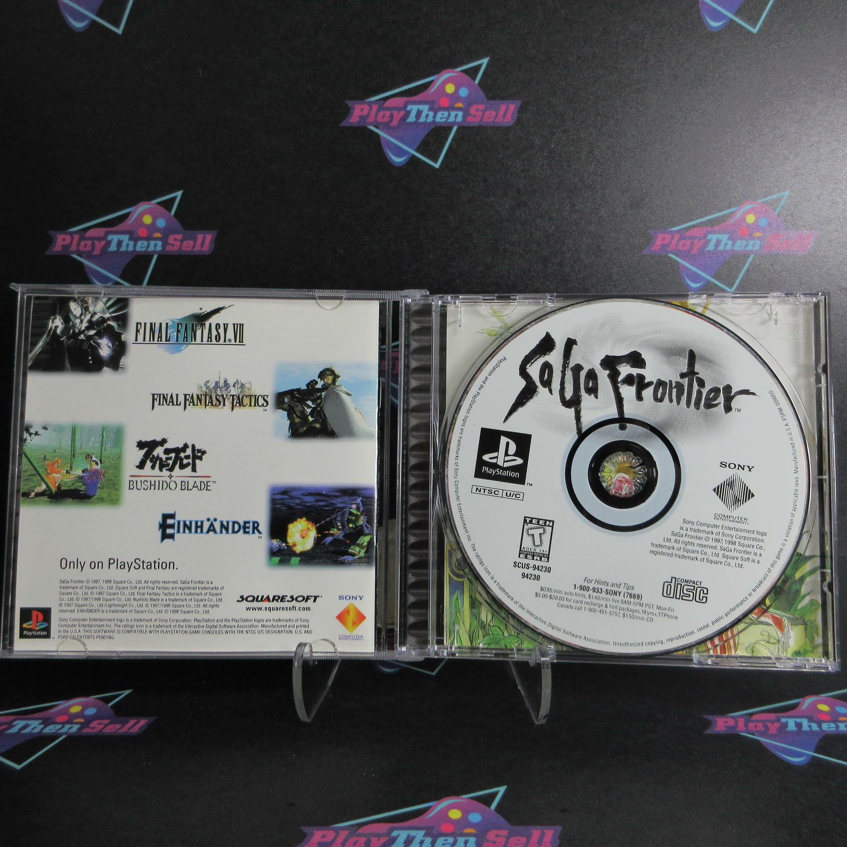 Saga Frontier PS1 PlayStation 1 - Like New