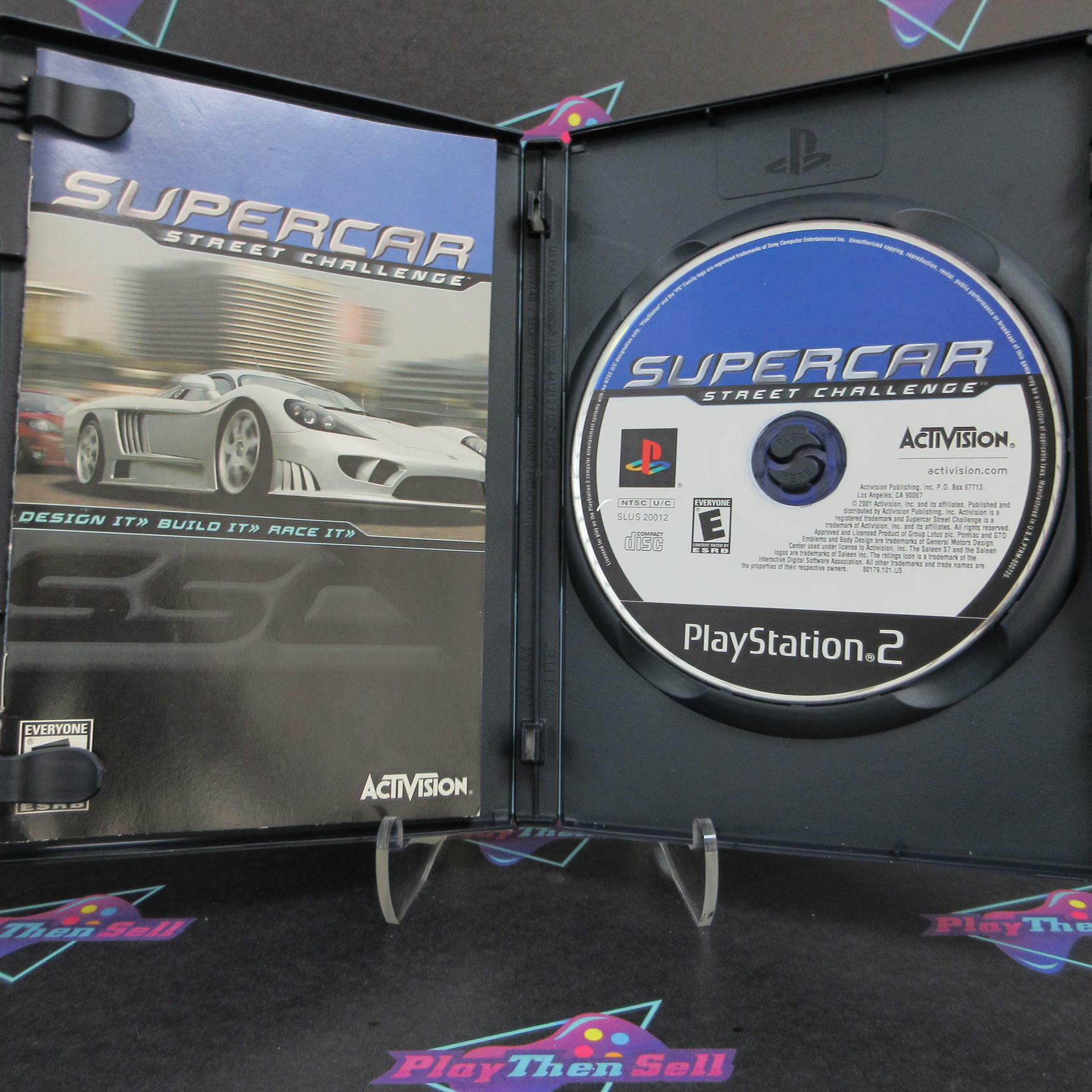 Supercar Street Challenge + Reg PS2 PlayStation 2 DD - Very Good