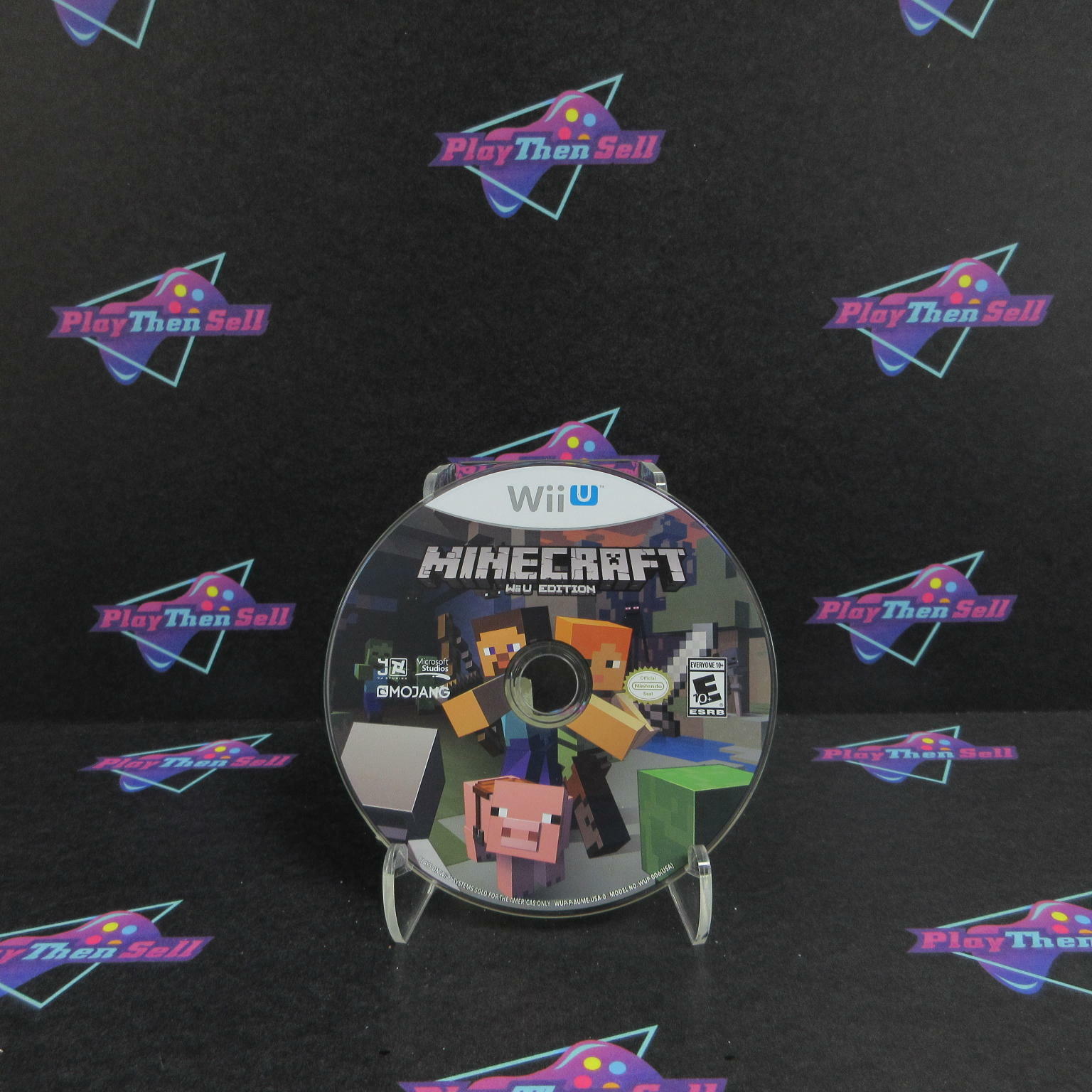 Minecraft Wii U Edition Wii U Loose Disc - Acceptable