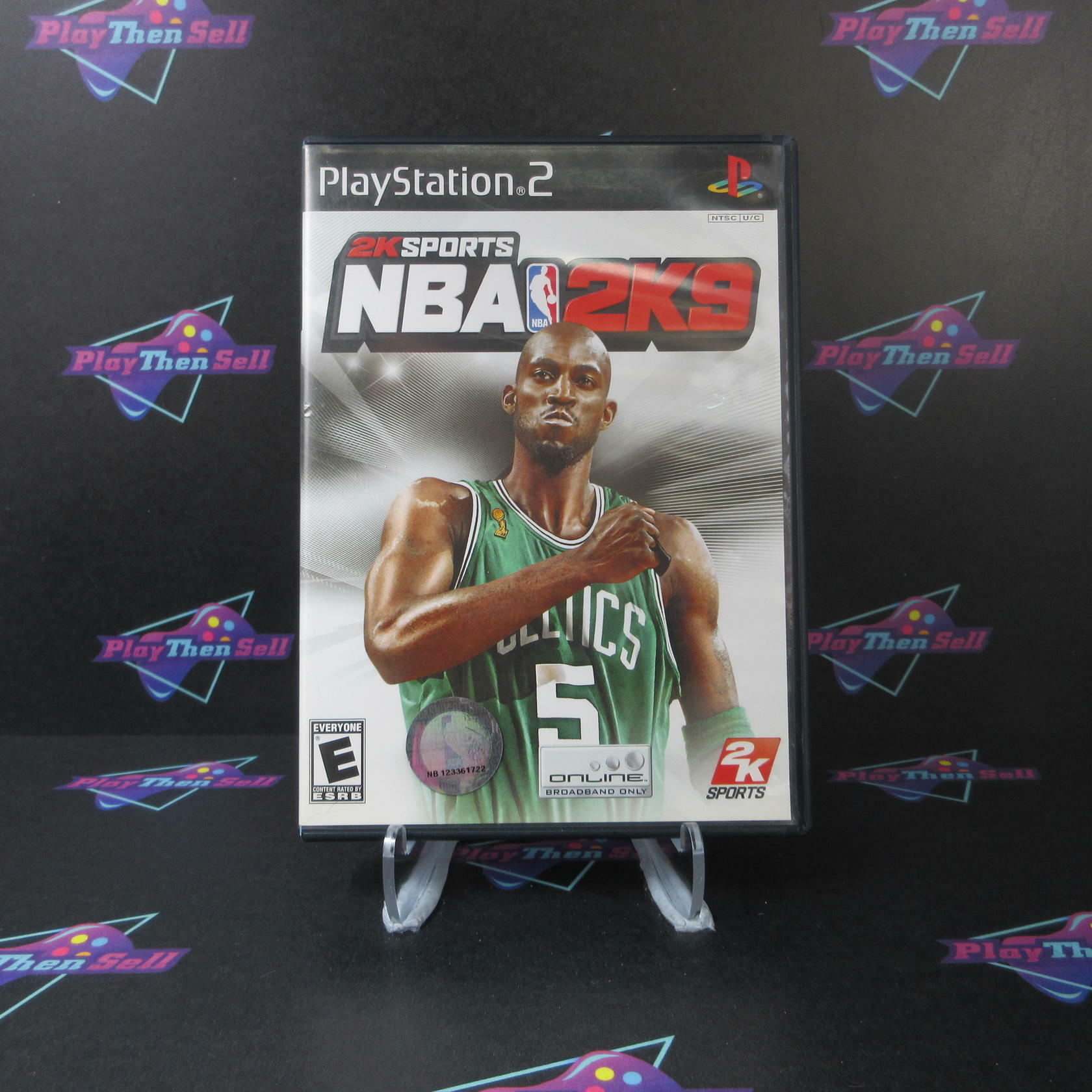 NBA 2K9 PS2 PlayStation 2 AD Complete CIB - Very Good