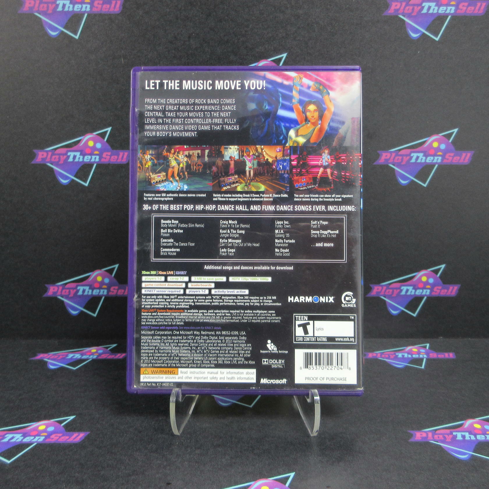 Dance Central Xbox 360 AD/DD/NM - Very Good