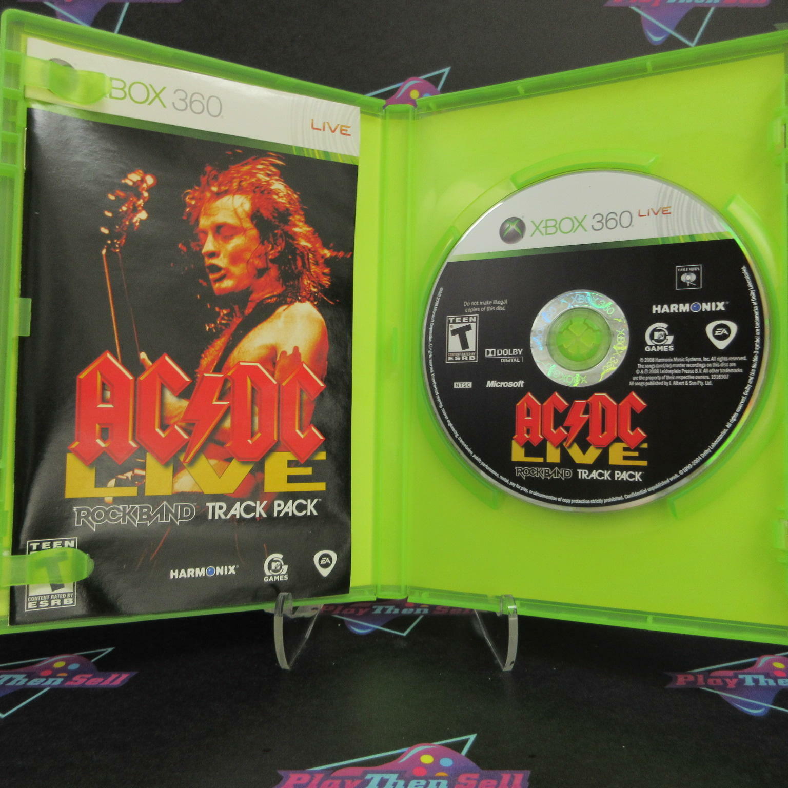 AC/DC Live Rock Band Track Pack Xbox 360 - Like New