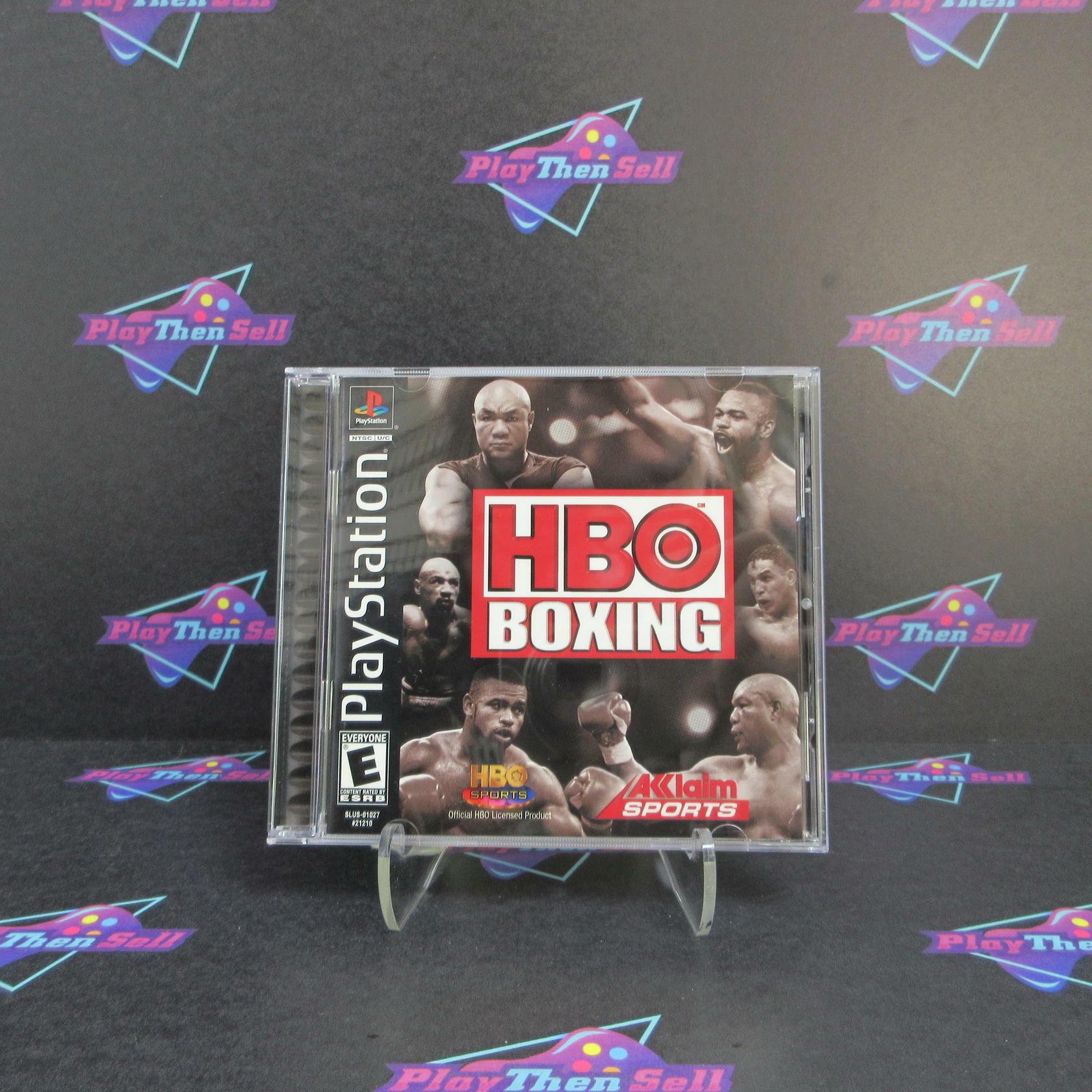 HBO Boxing PS1 PlayStation 1 + Reg Card - Like New