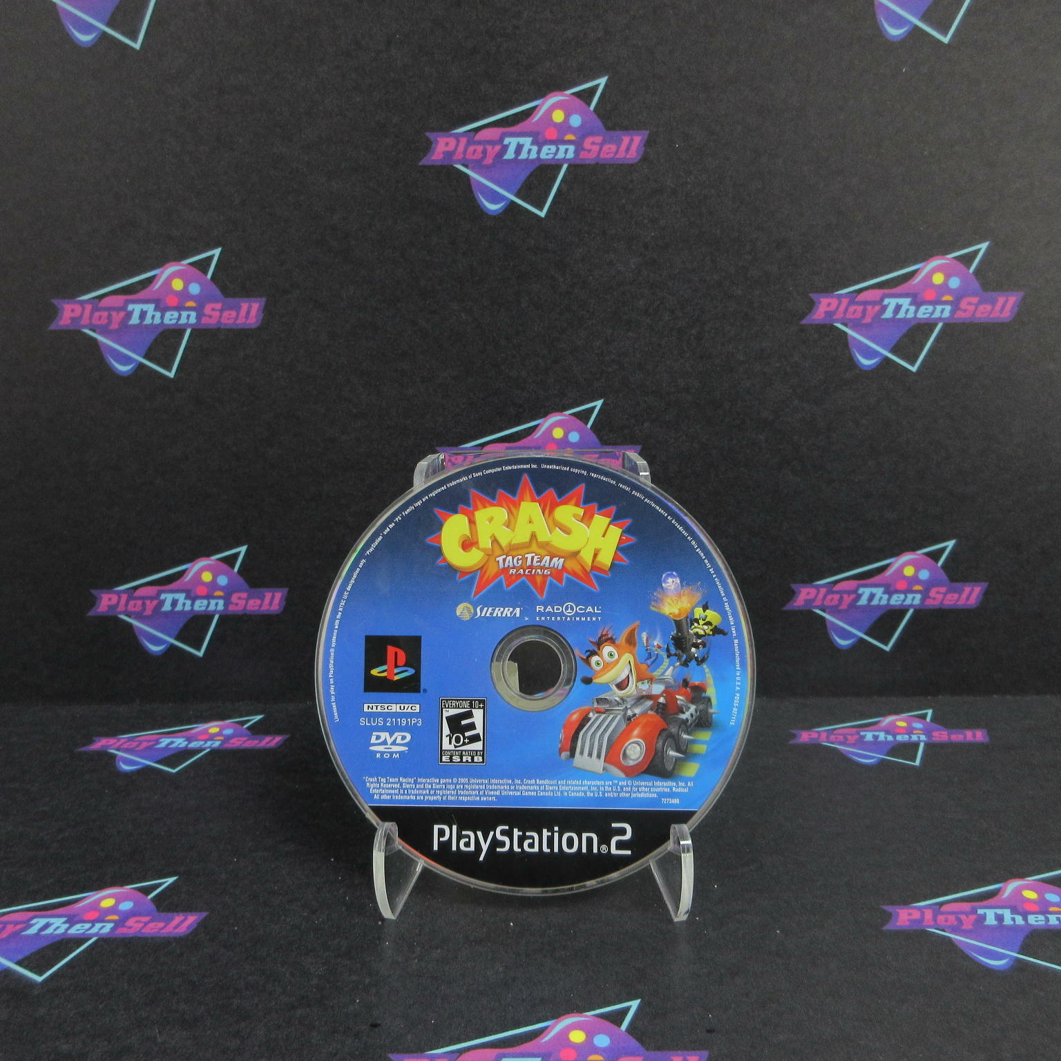 Crash Tag Team Racing PS2 PlayStation 2 - Acceptable