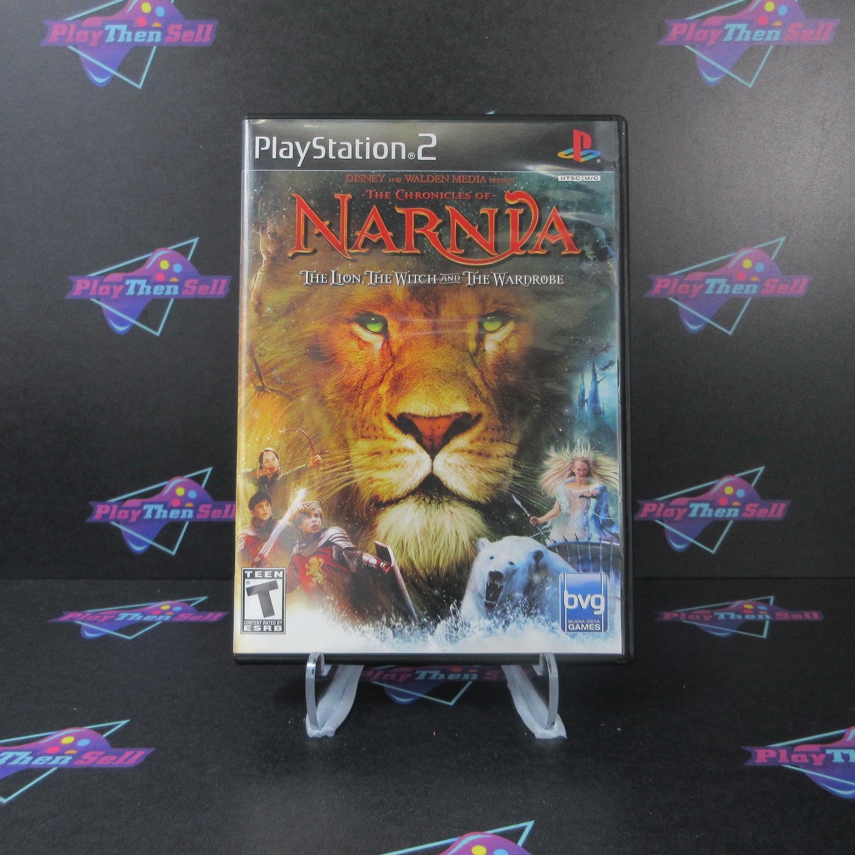 The Chronicles of Narnia The Lion The Witch and The Wardrobe PS2 + Reg - Like New