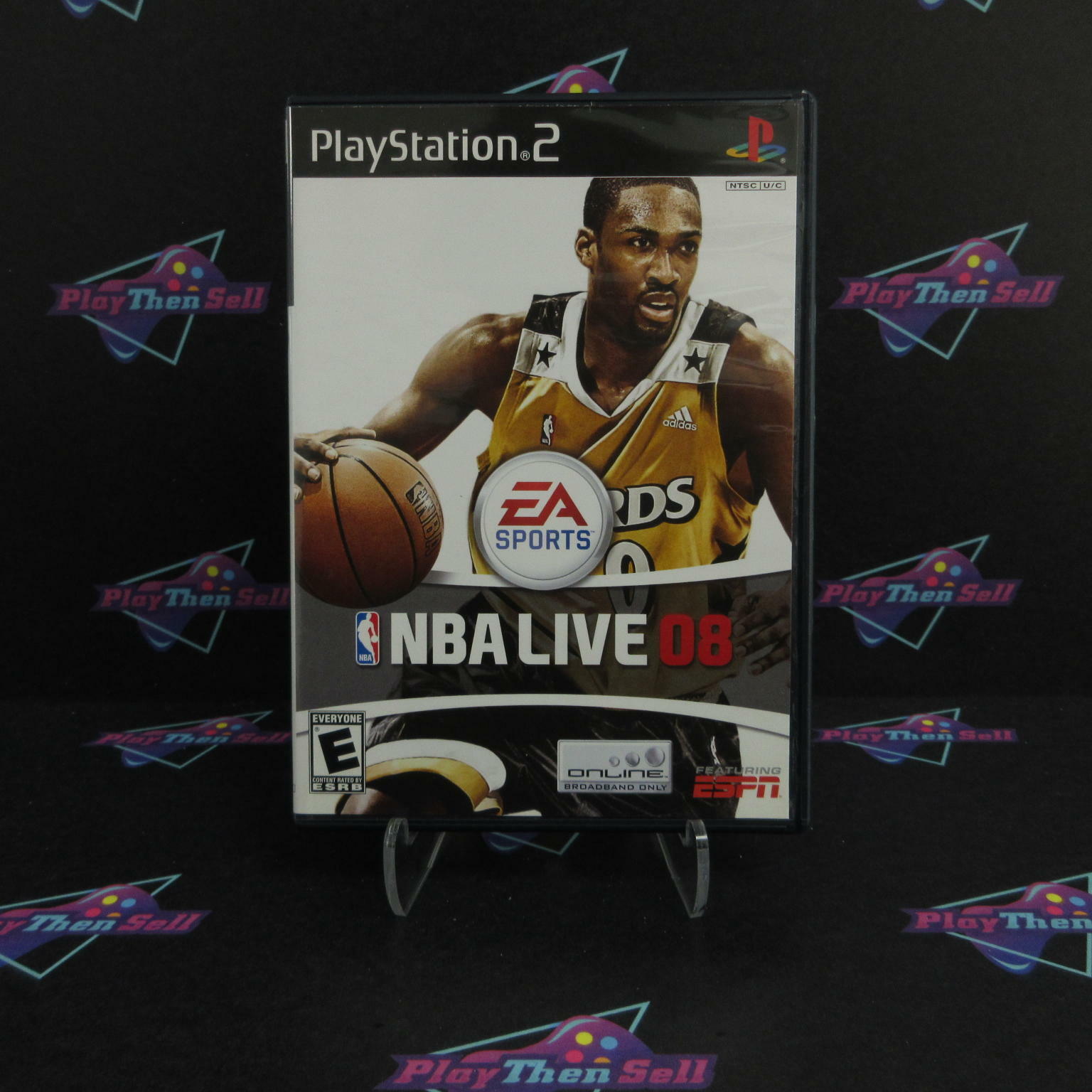 NBA Live 08 PS2 PlayStation 2 - Like New